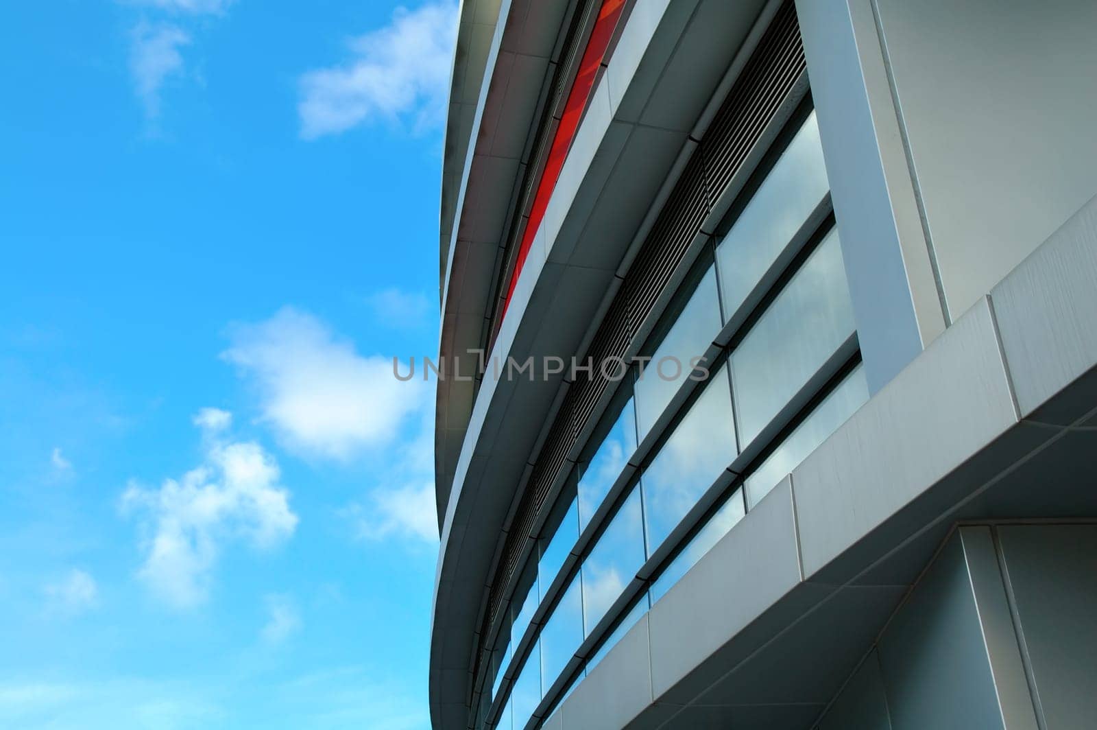 Exterior of commercial building