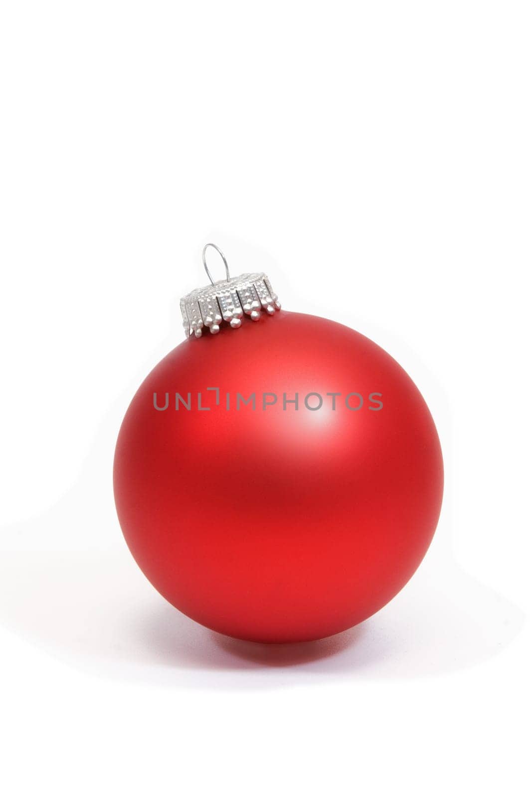 Christmas ball red