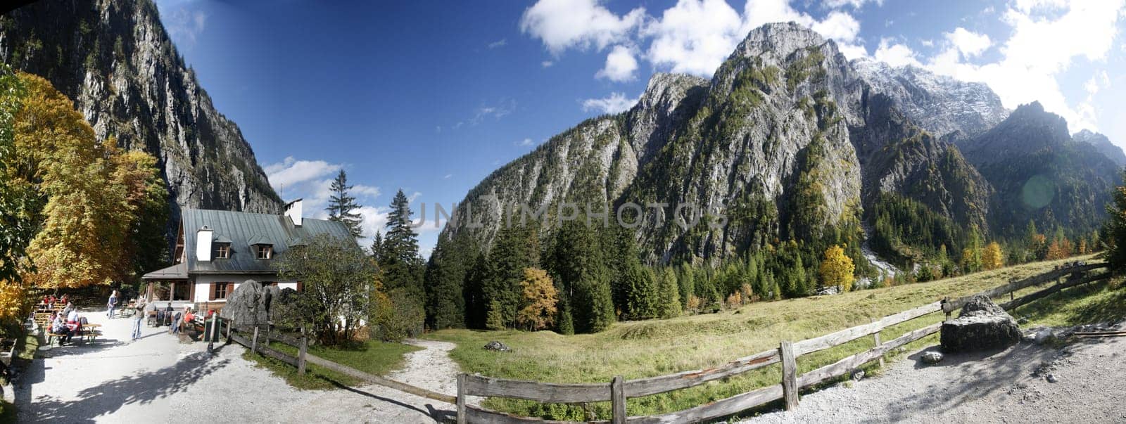Panorama Wimbachtal