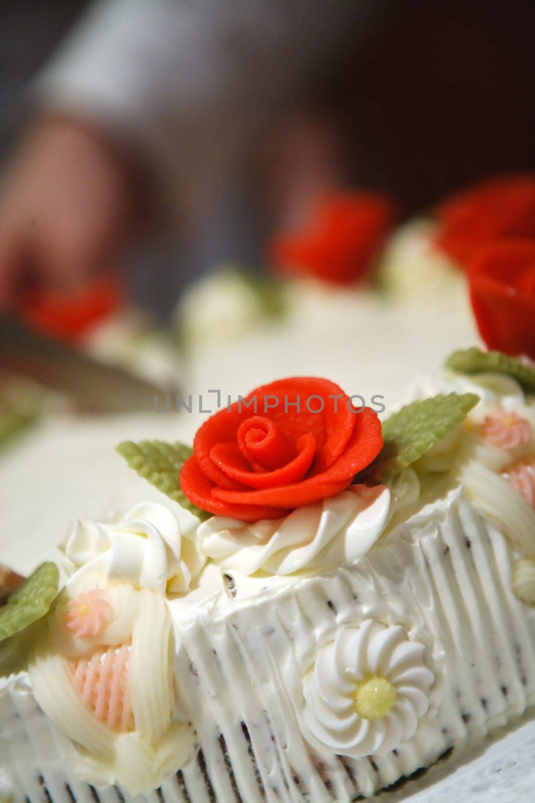 Red Marzipan Rose