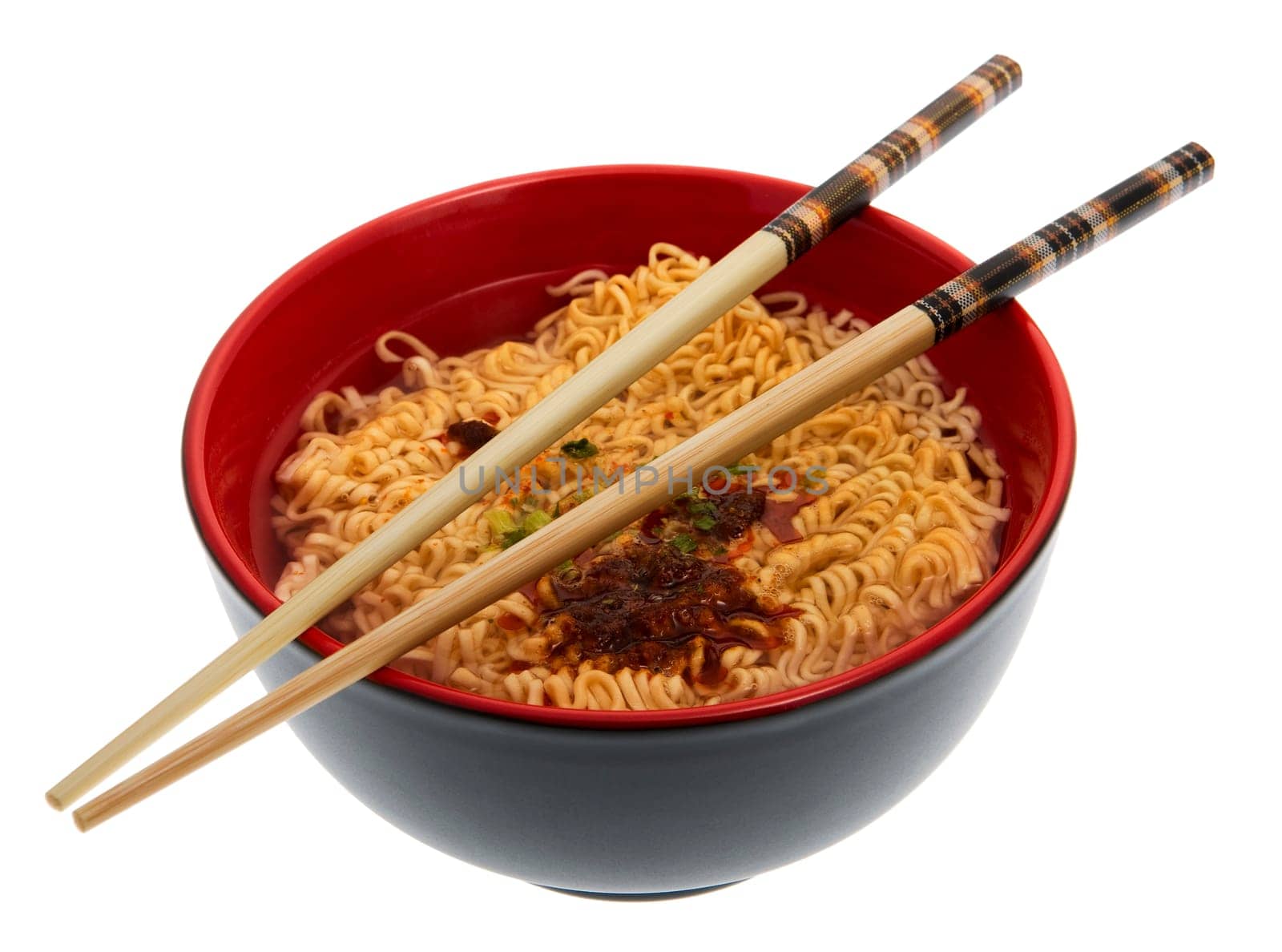 Noodle soup asian