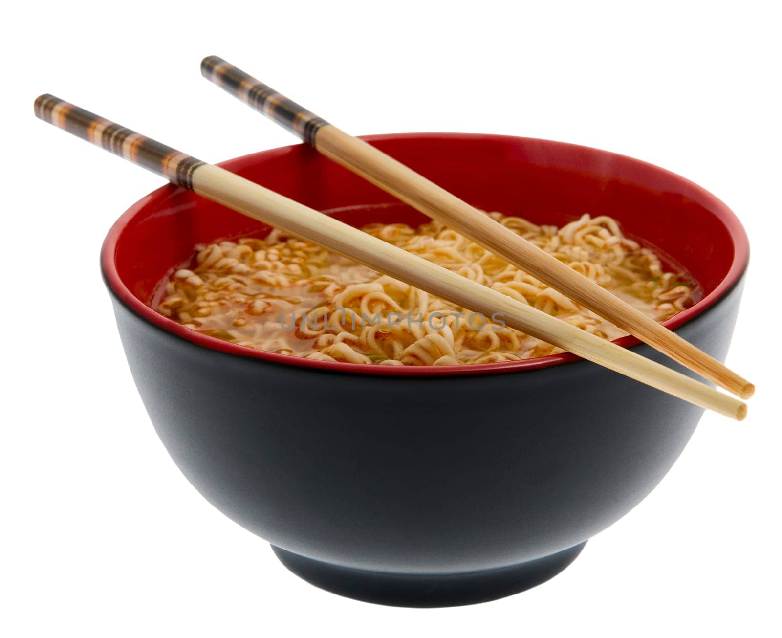 Noodle soup asian