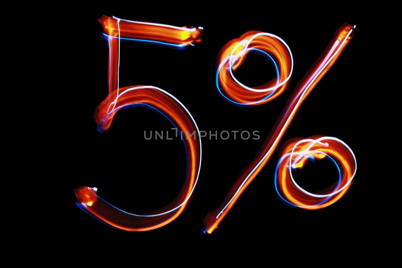 five percent