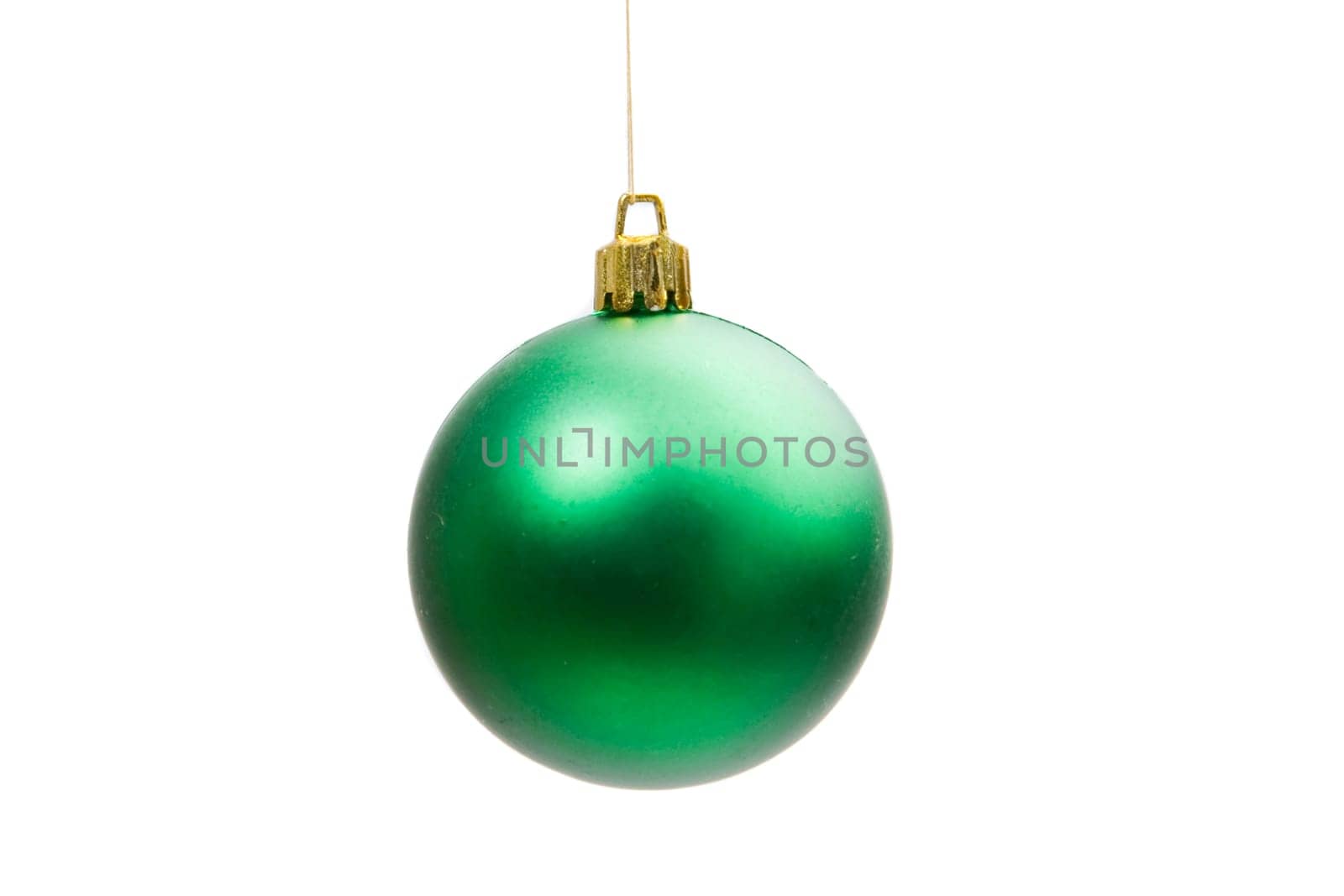 Green ball of christmas