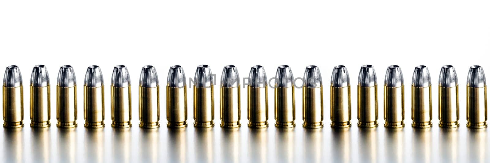 bullets 9mm high contrast banner