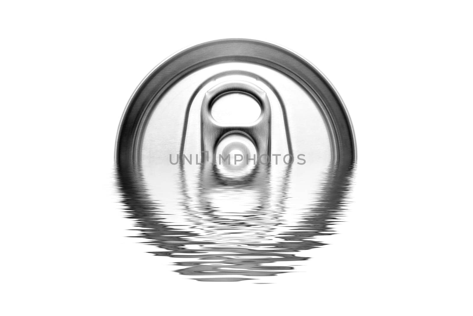aluminum can top macro