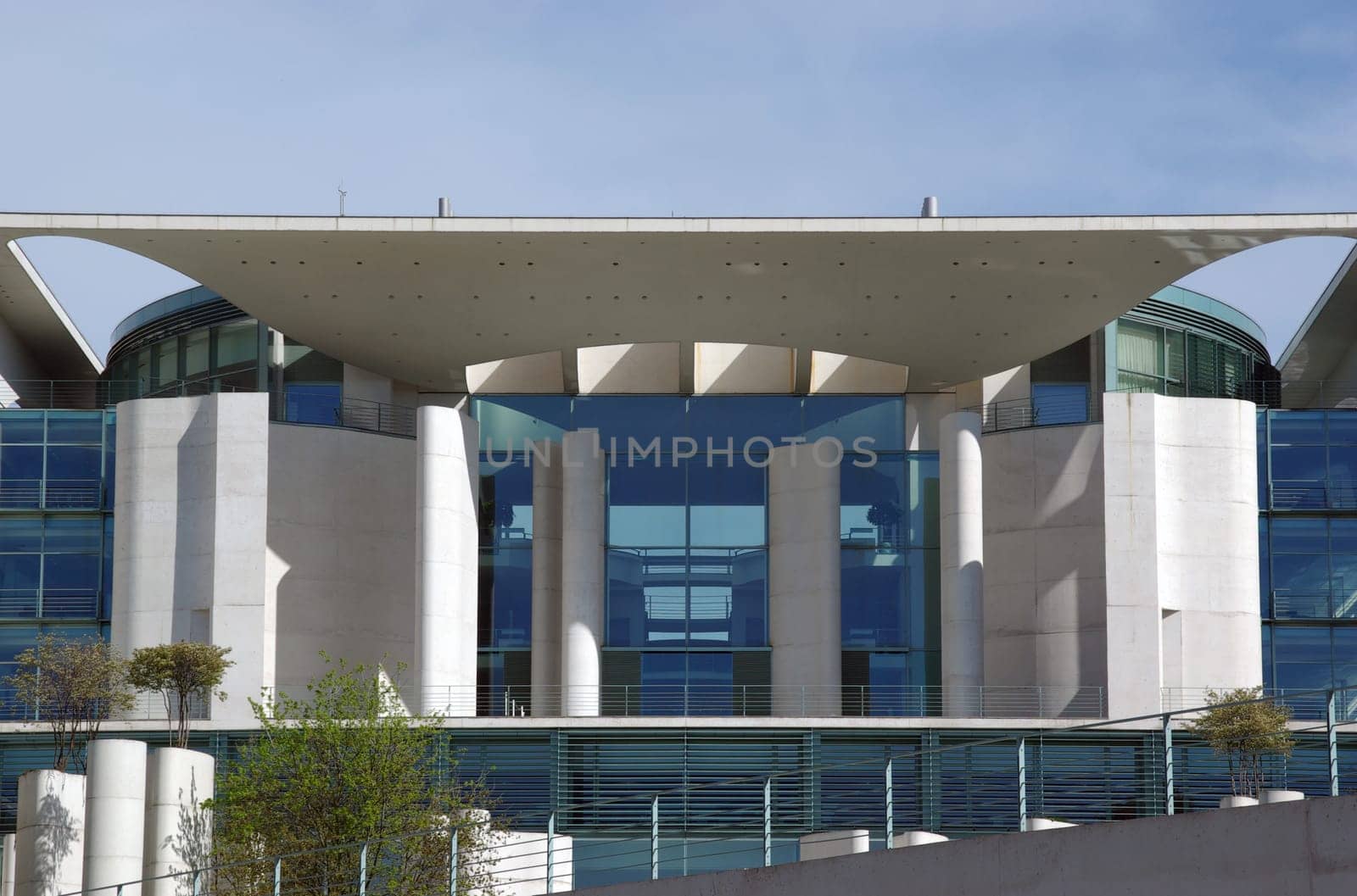 Detailed view of the Federal Chancellery
