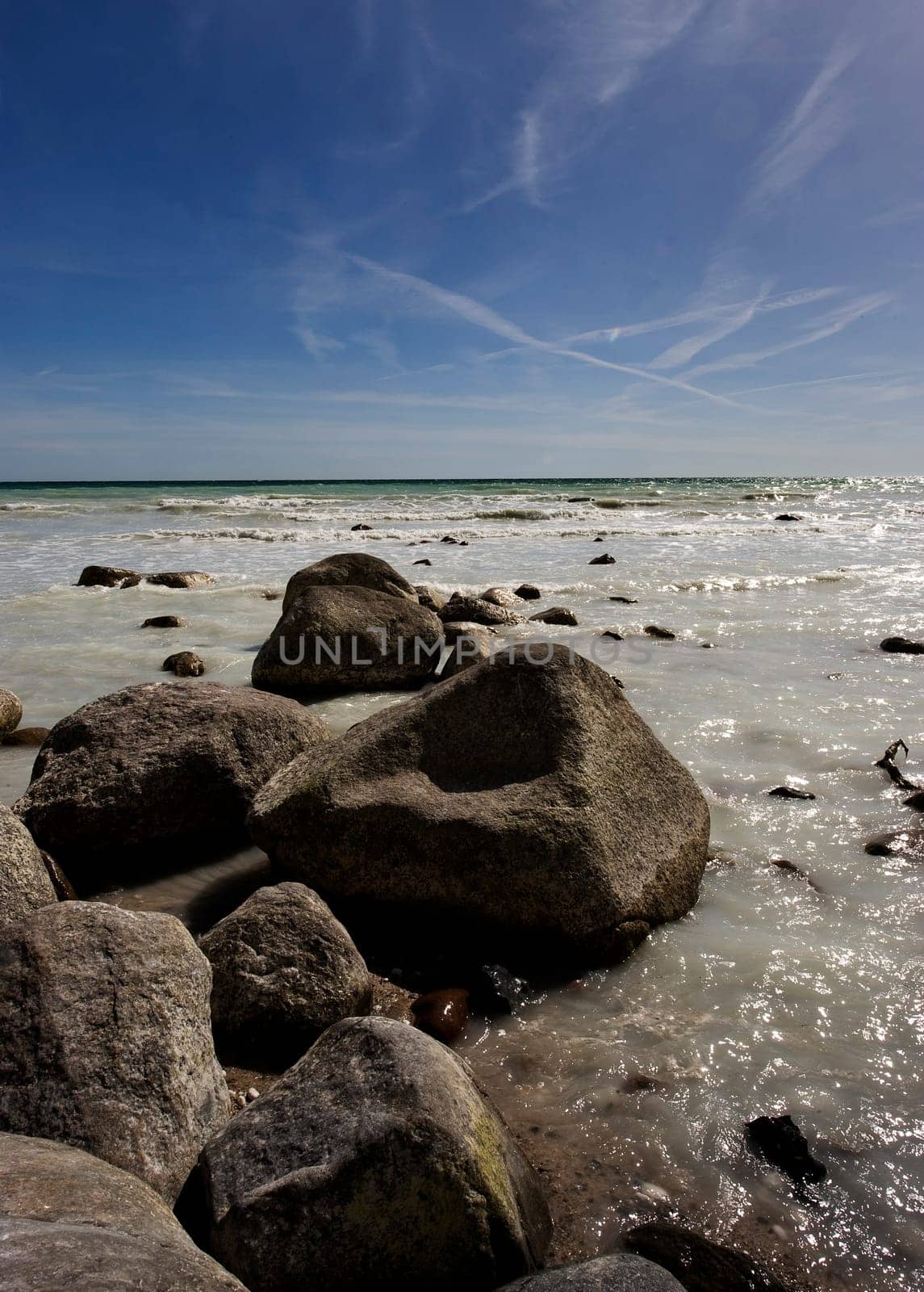 Stony beach