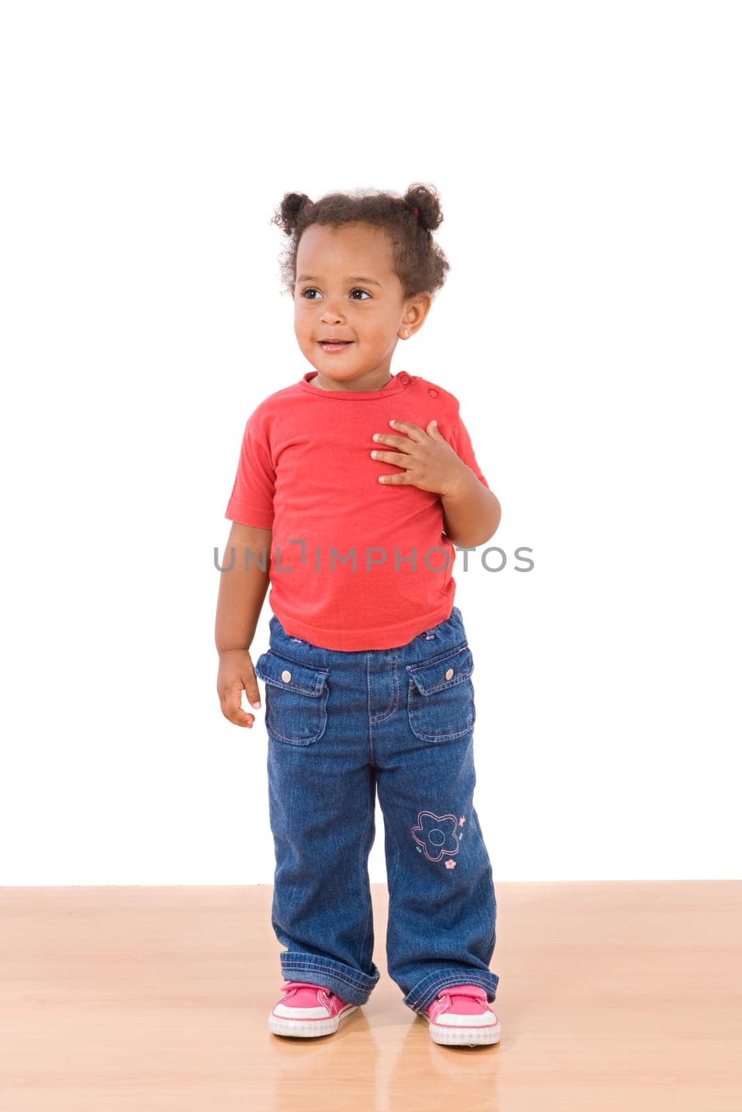 Adorable african baby
