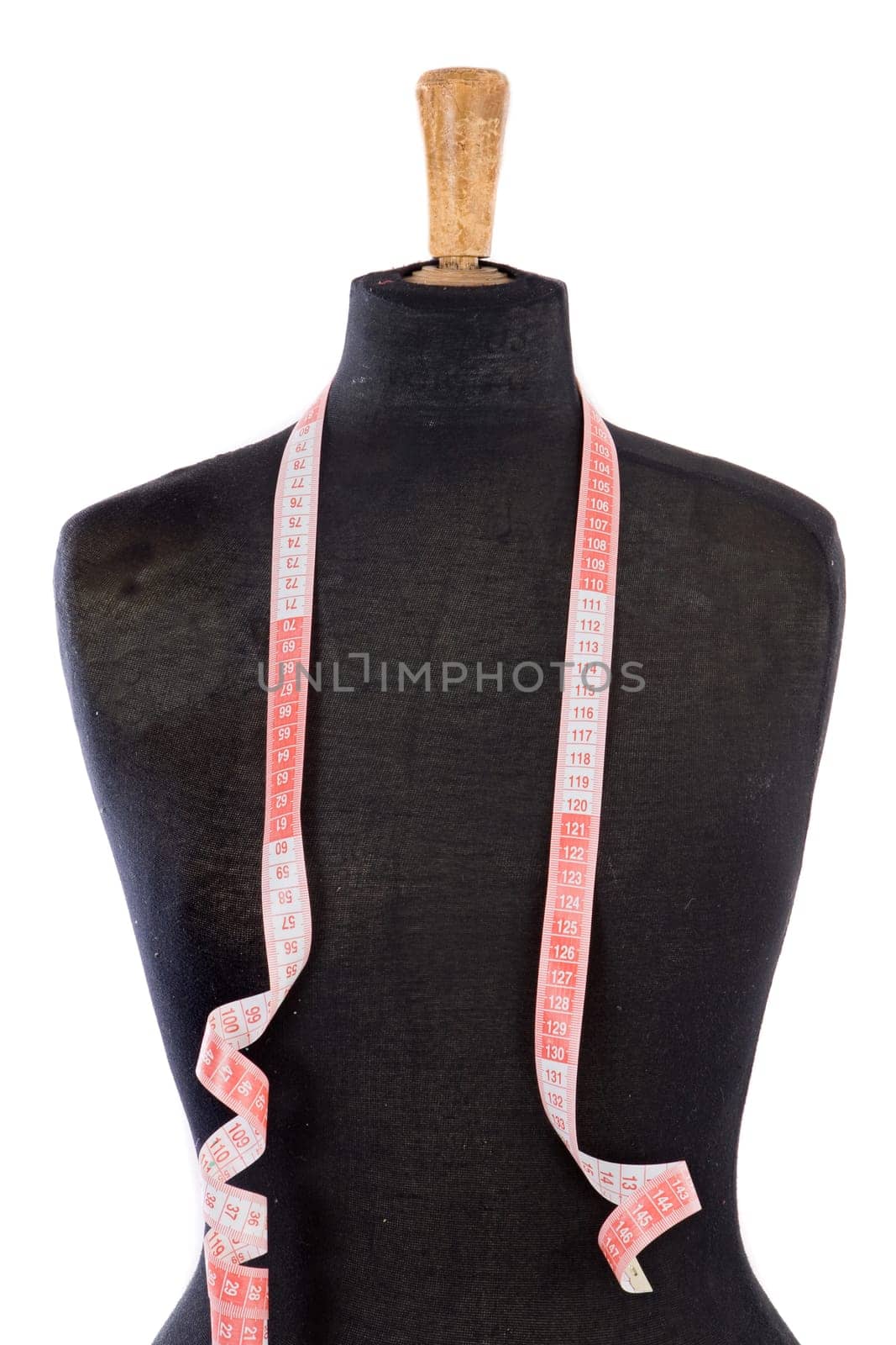 Mannequin with a tape measure