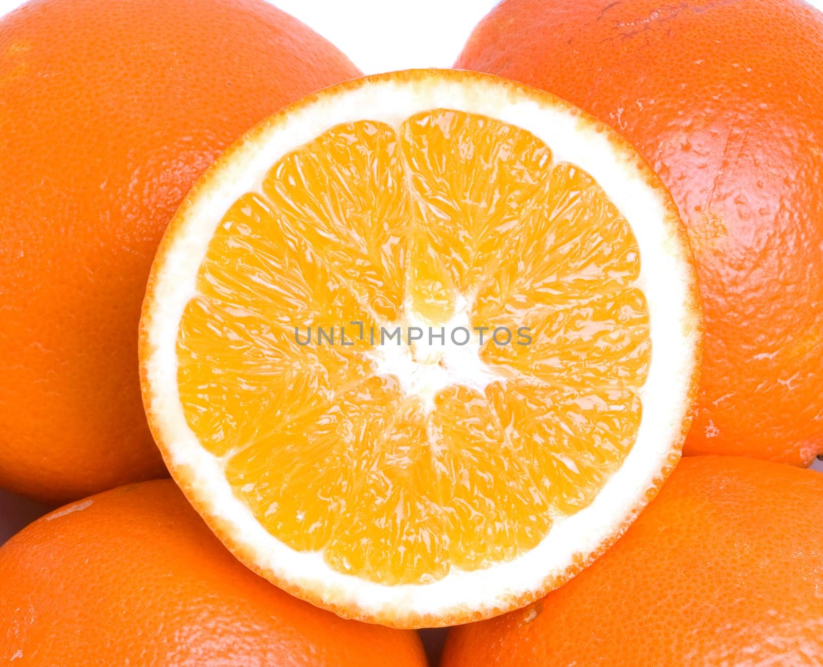 Many oranges