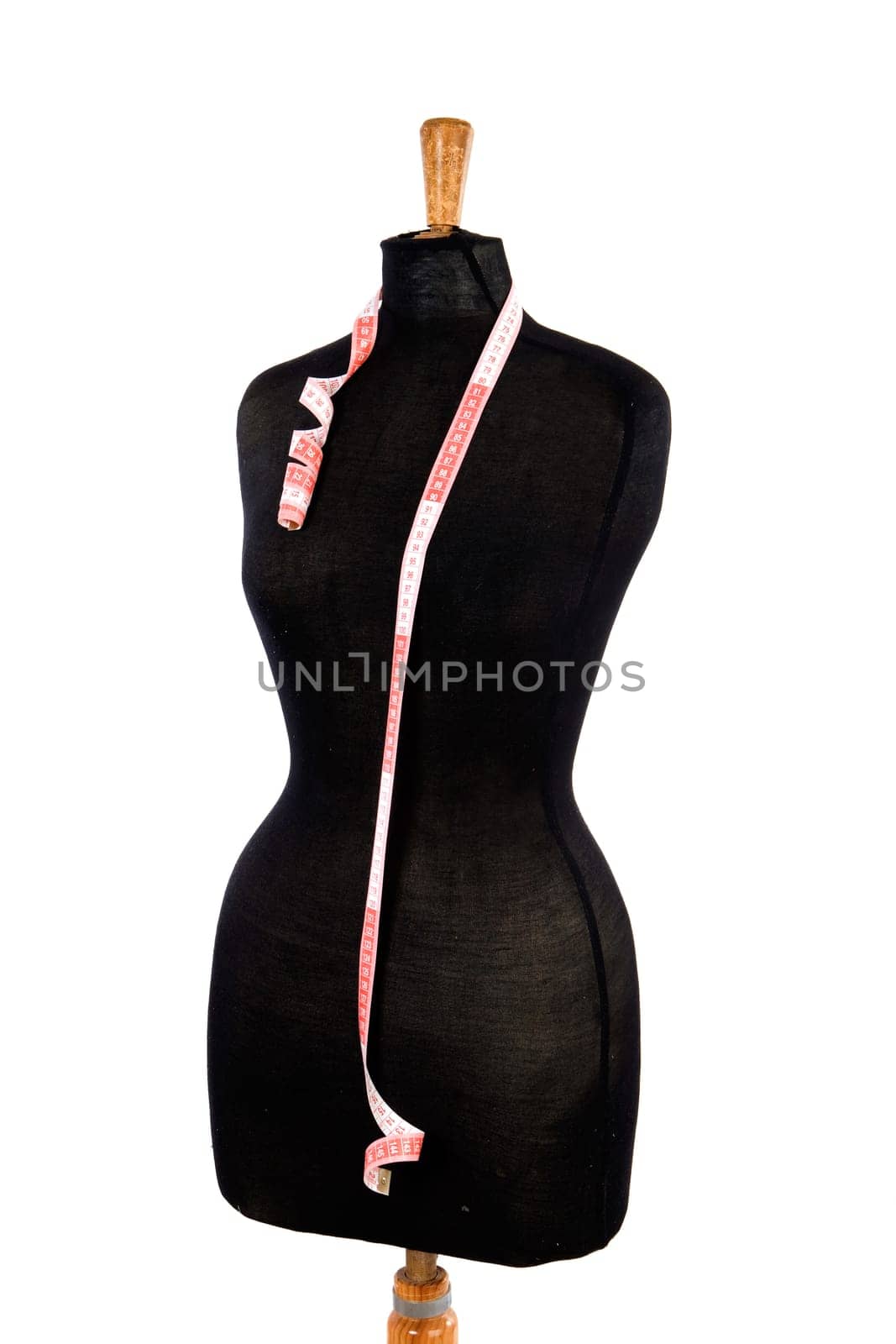 Mannequin with a tape measure