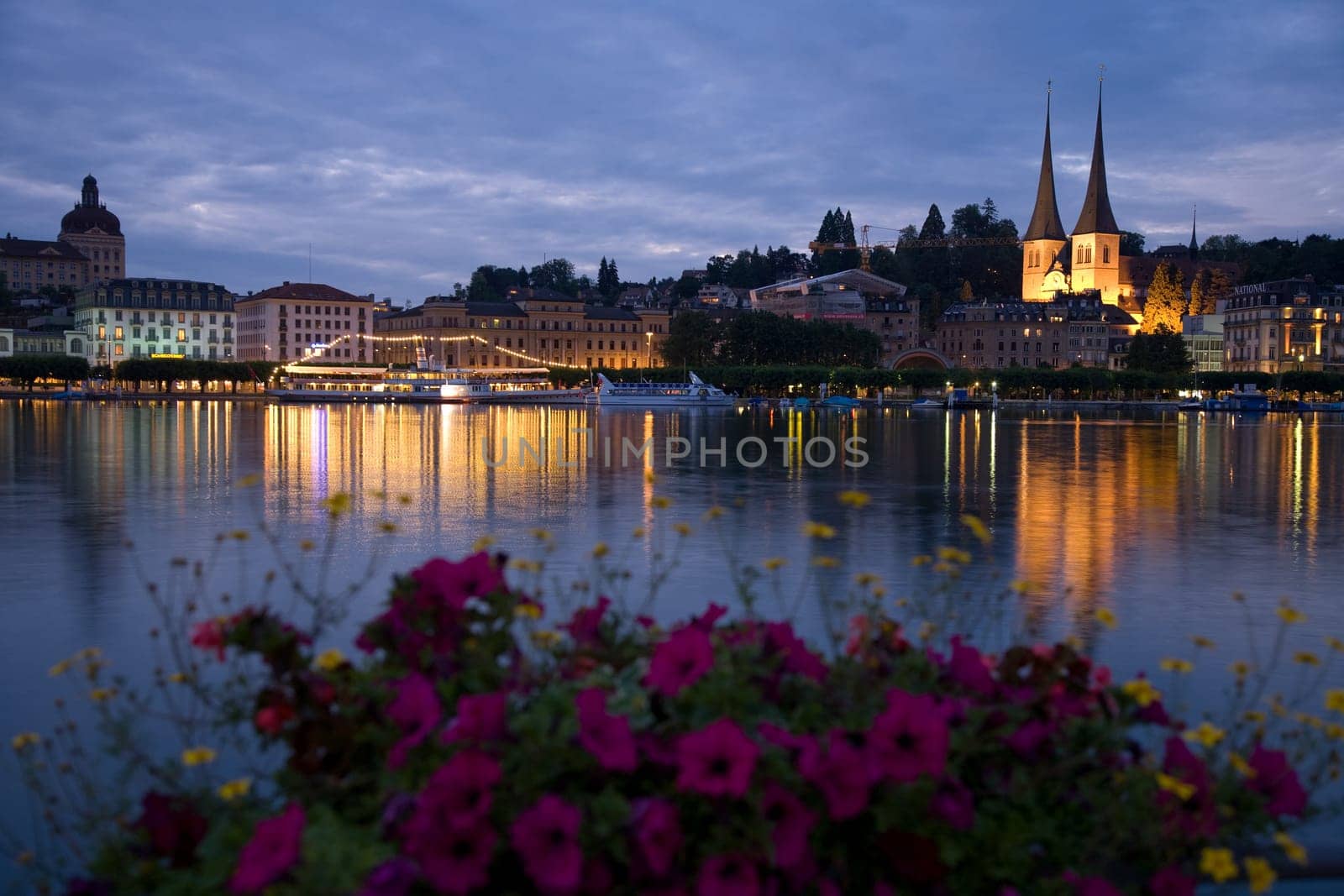 Lucerne Hofkirche Nationalquai