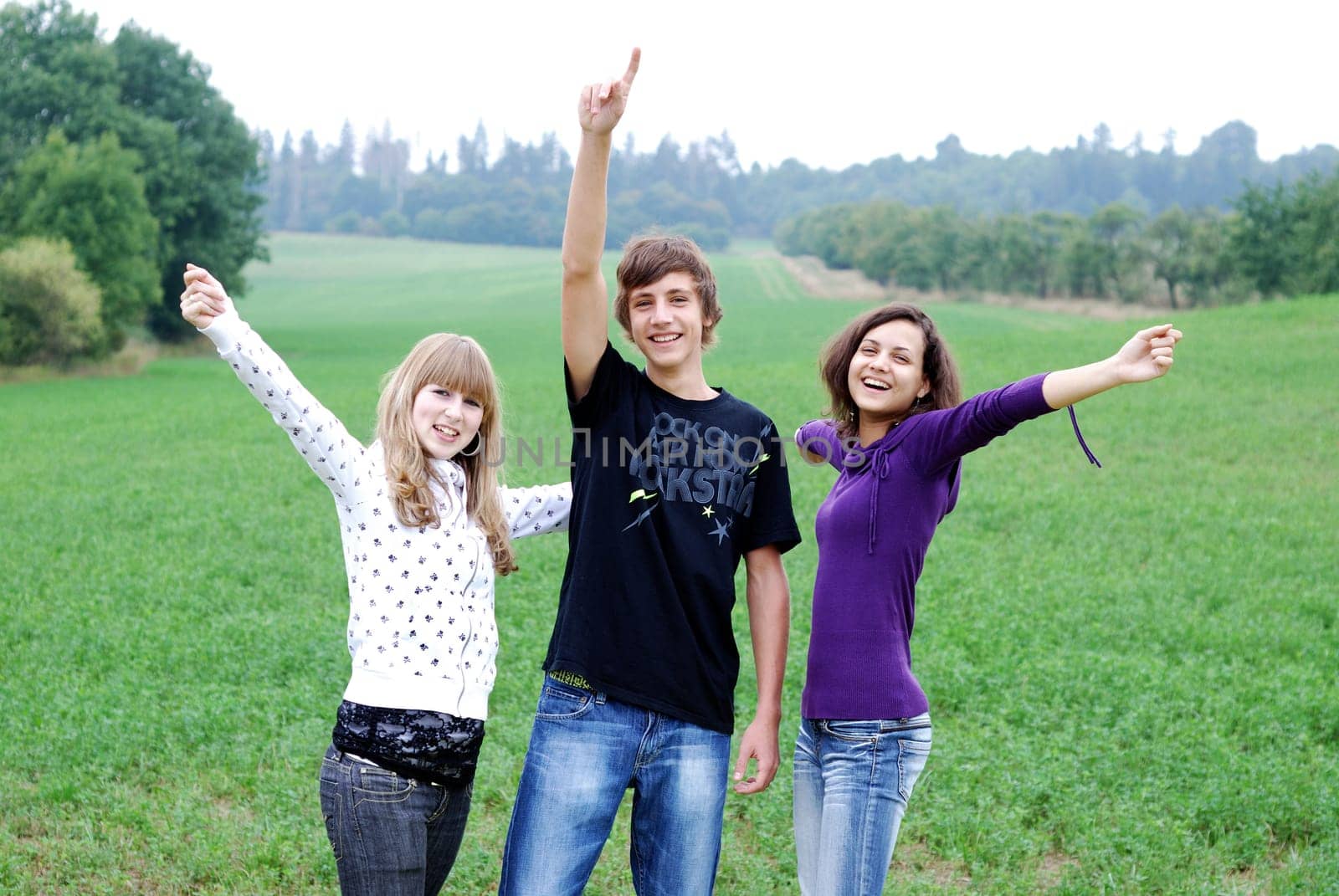 Happy Teens
