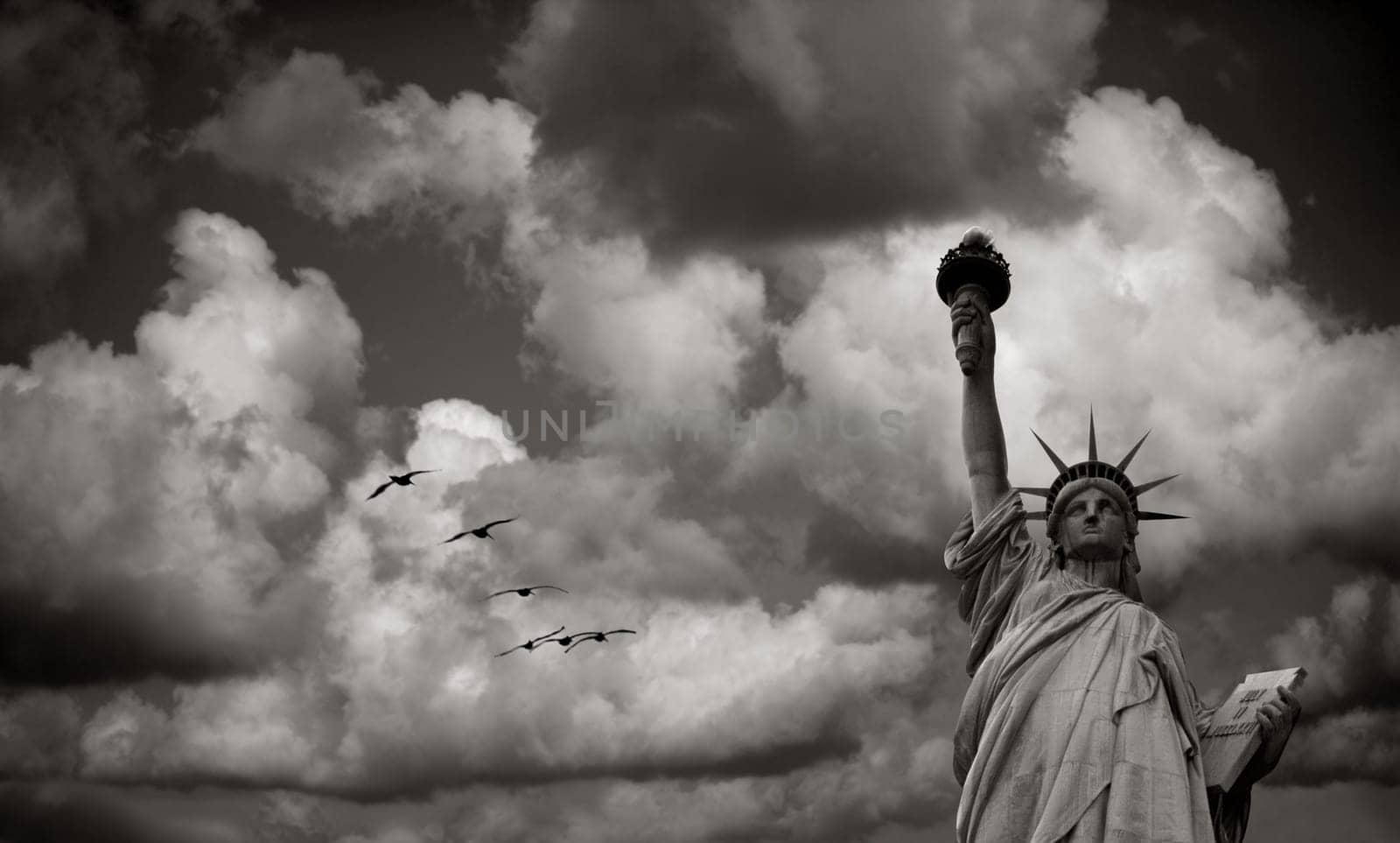 The Statue of Liberty in New York, USA