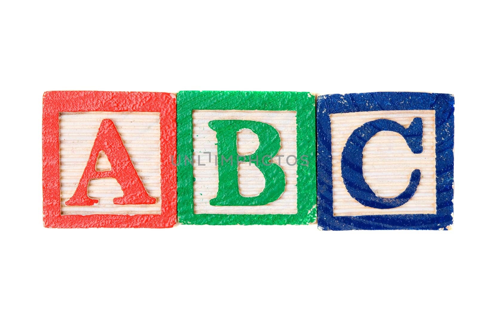 Alphabet blocks
