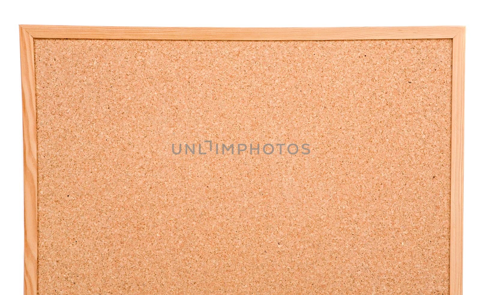 Empty cork board