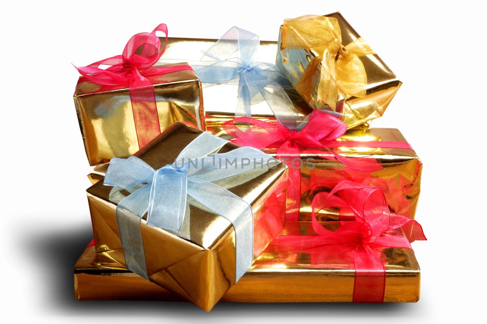 golden color giftbox