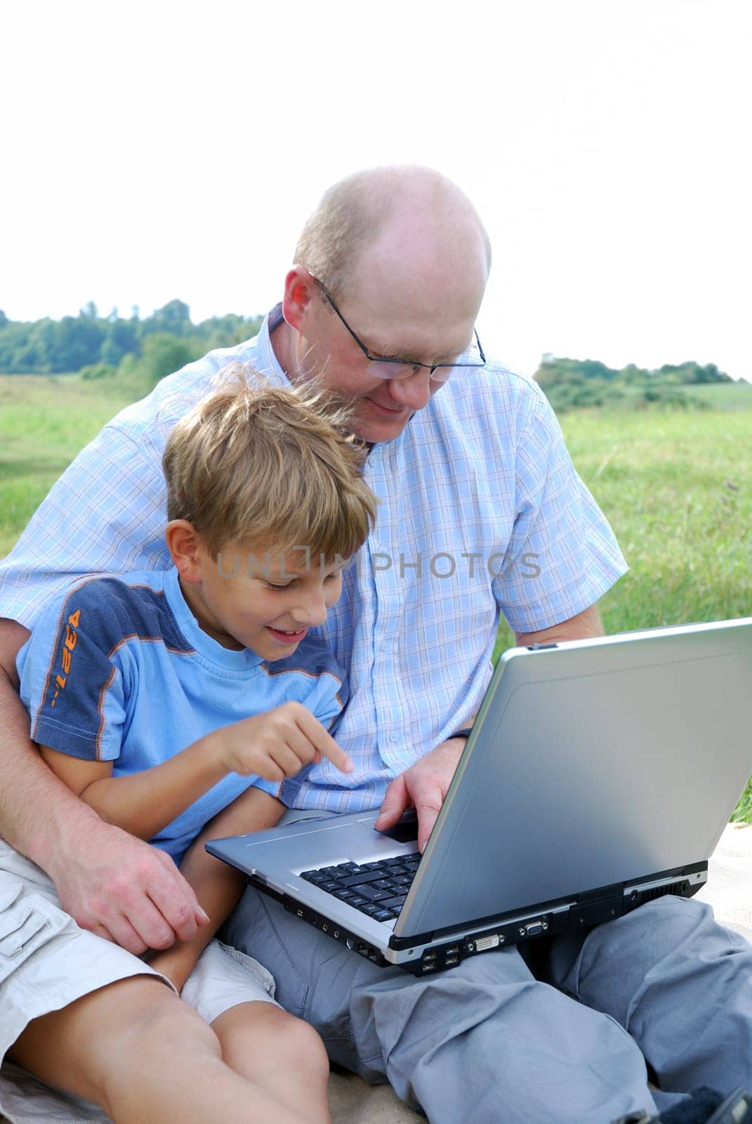 Father and son