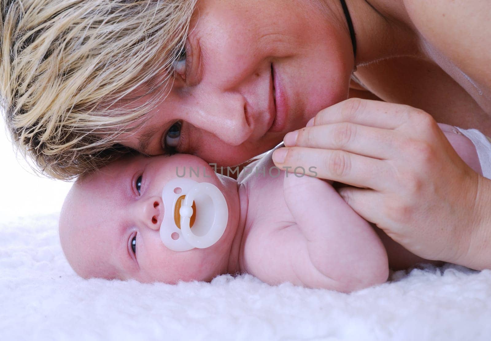 Mother and son