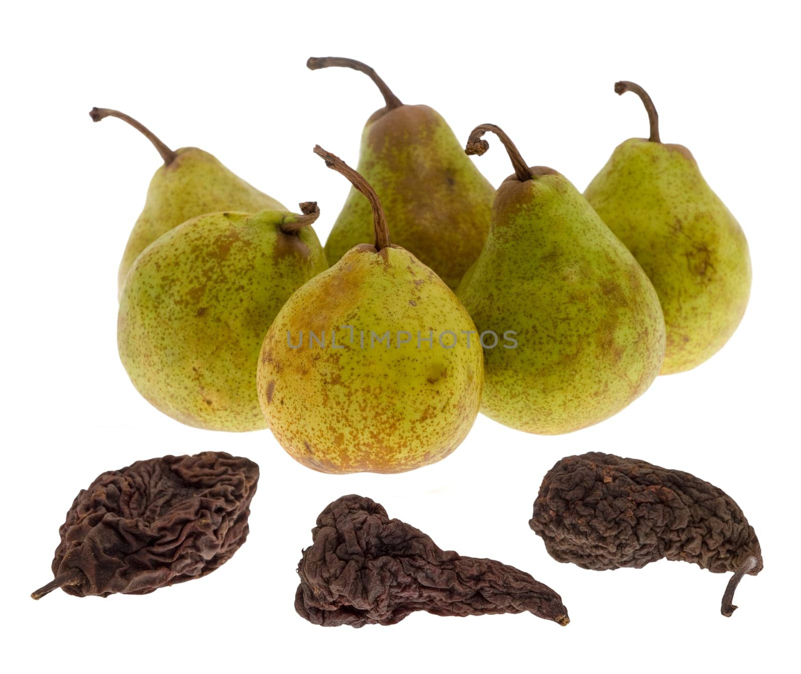 Pears and dried pears