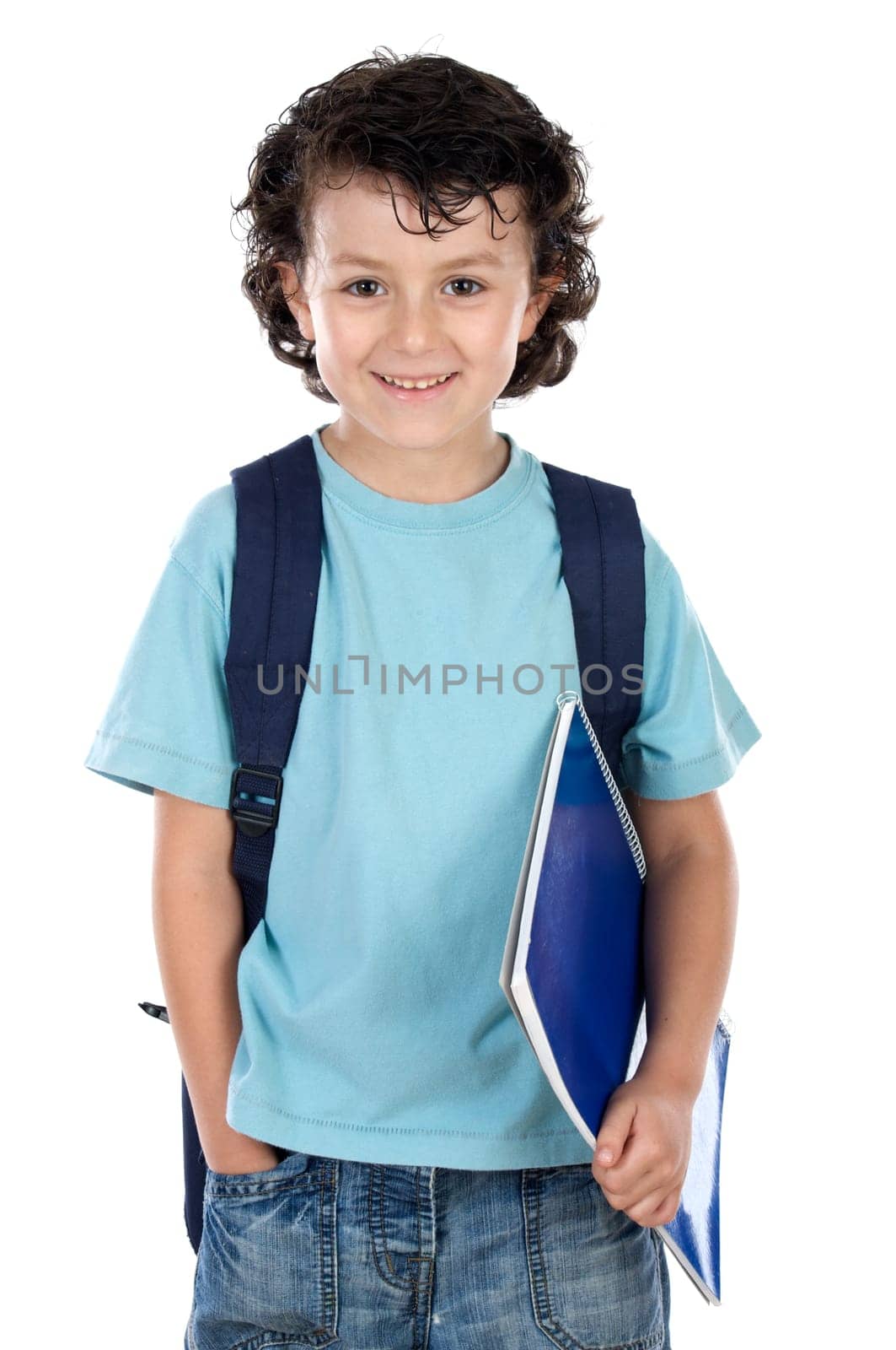 adorable child student
