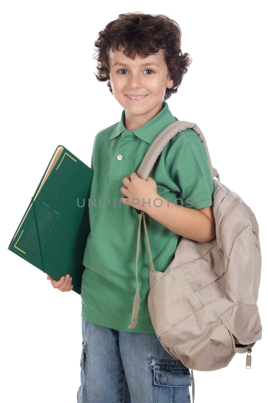 adorable child student