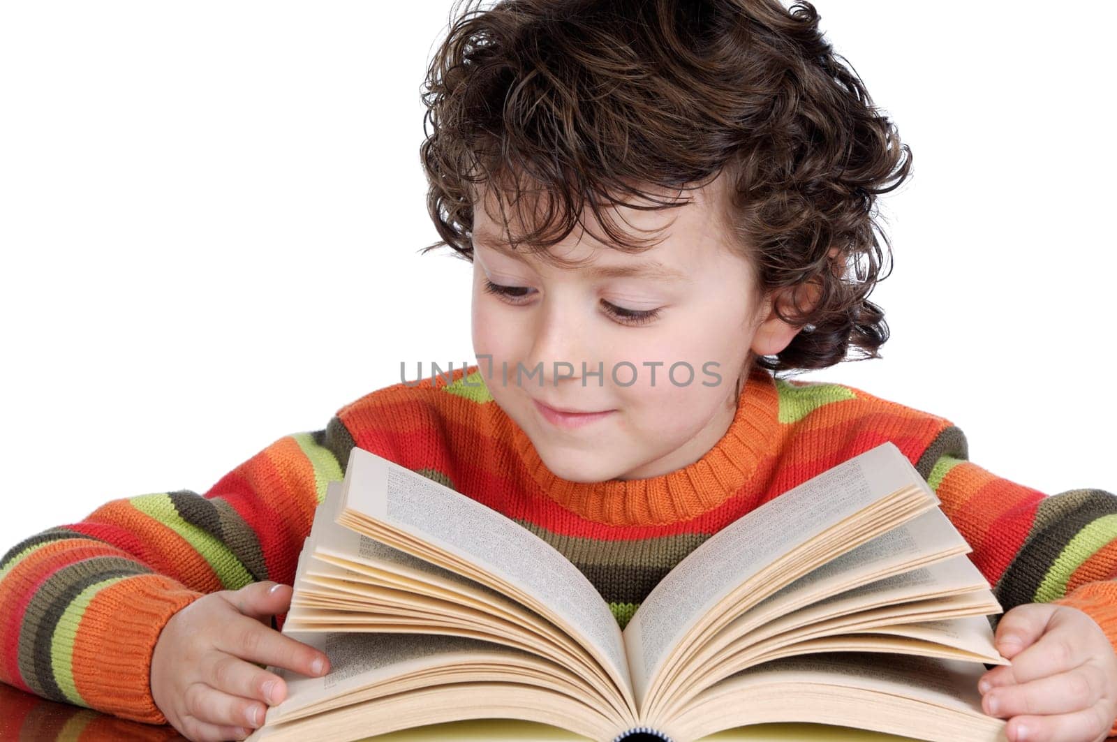 adorable child student