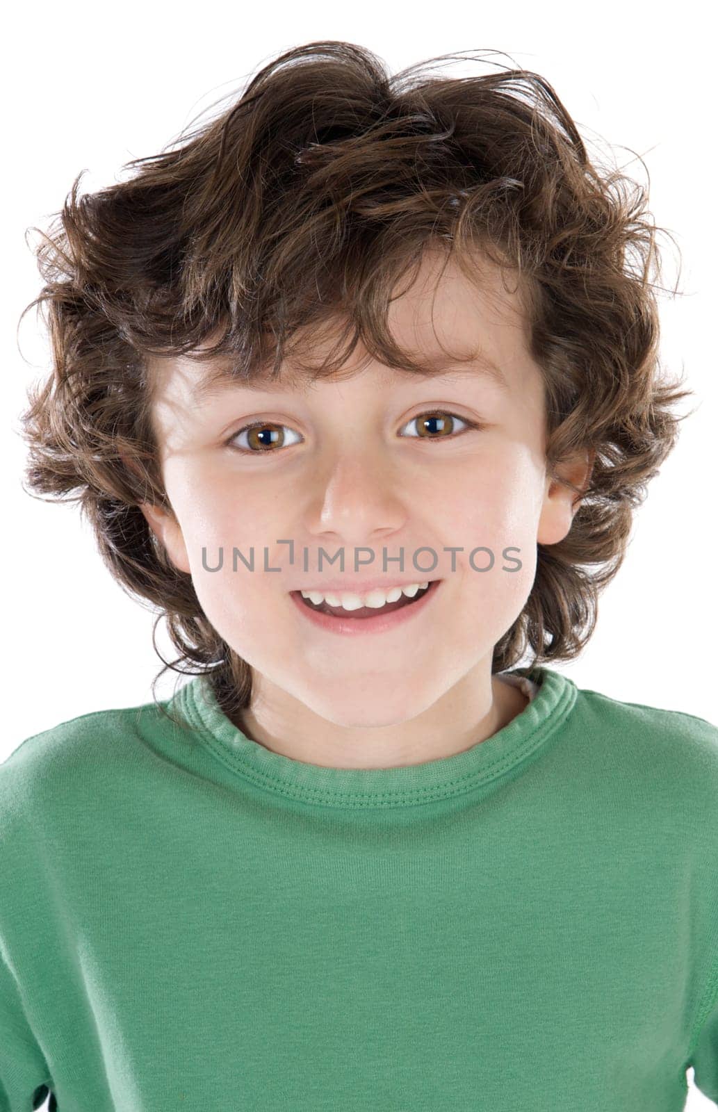 Portrait of a handsome boy