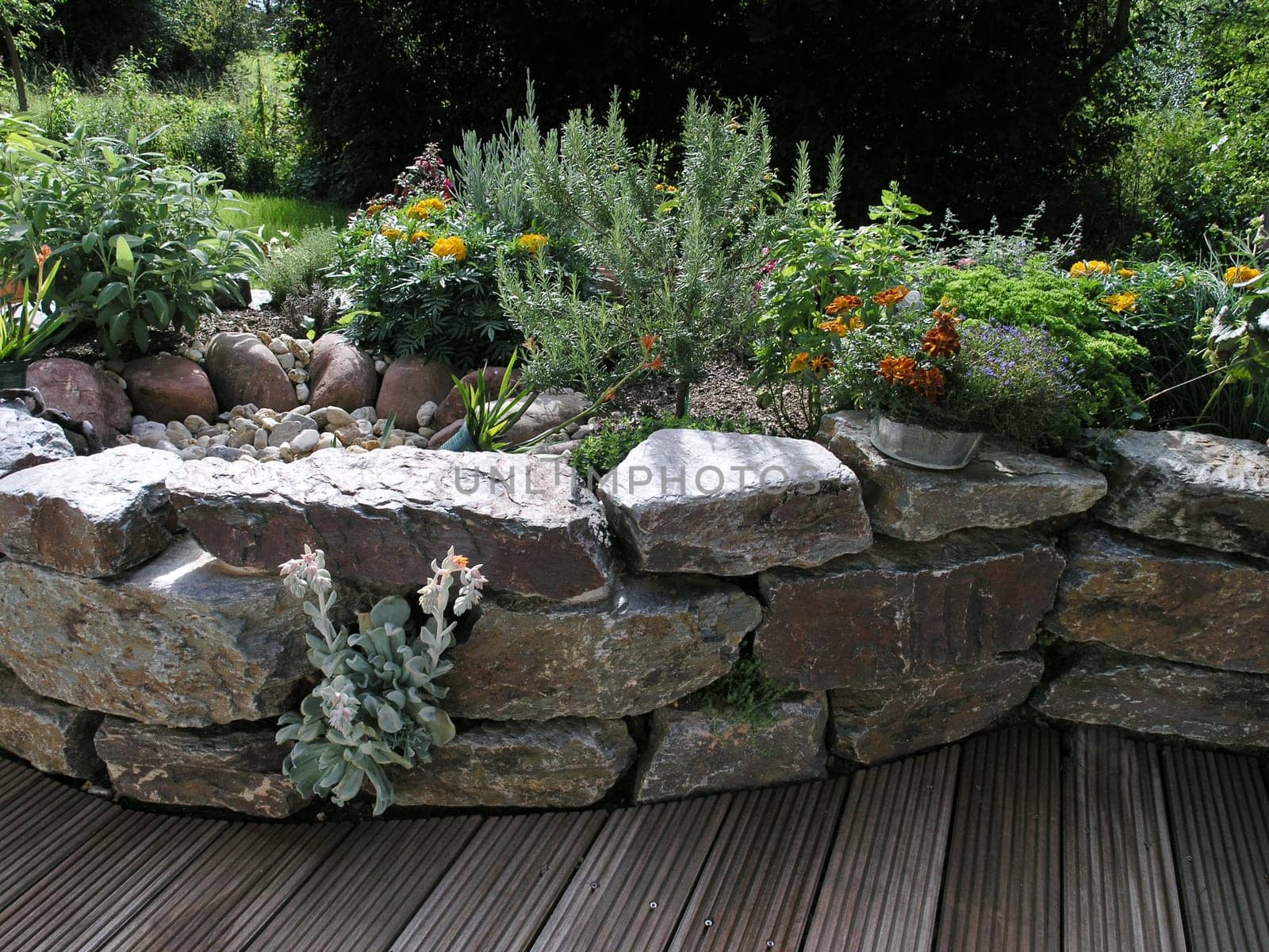 Herb bed