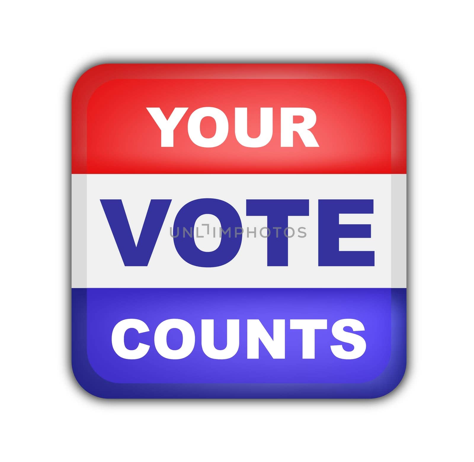 button for American presidential elections