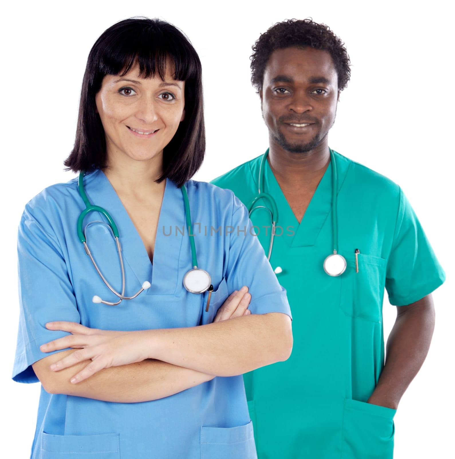couple of young doctors