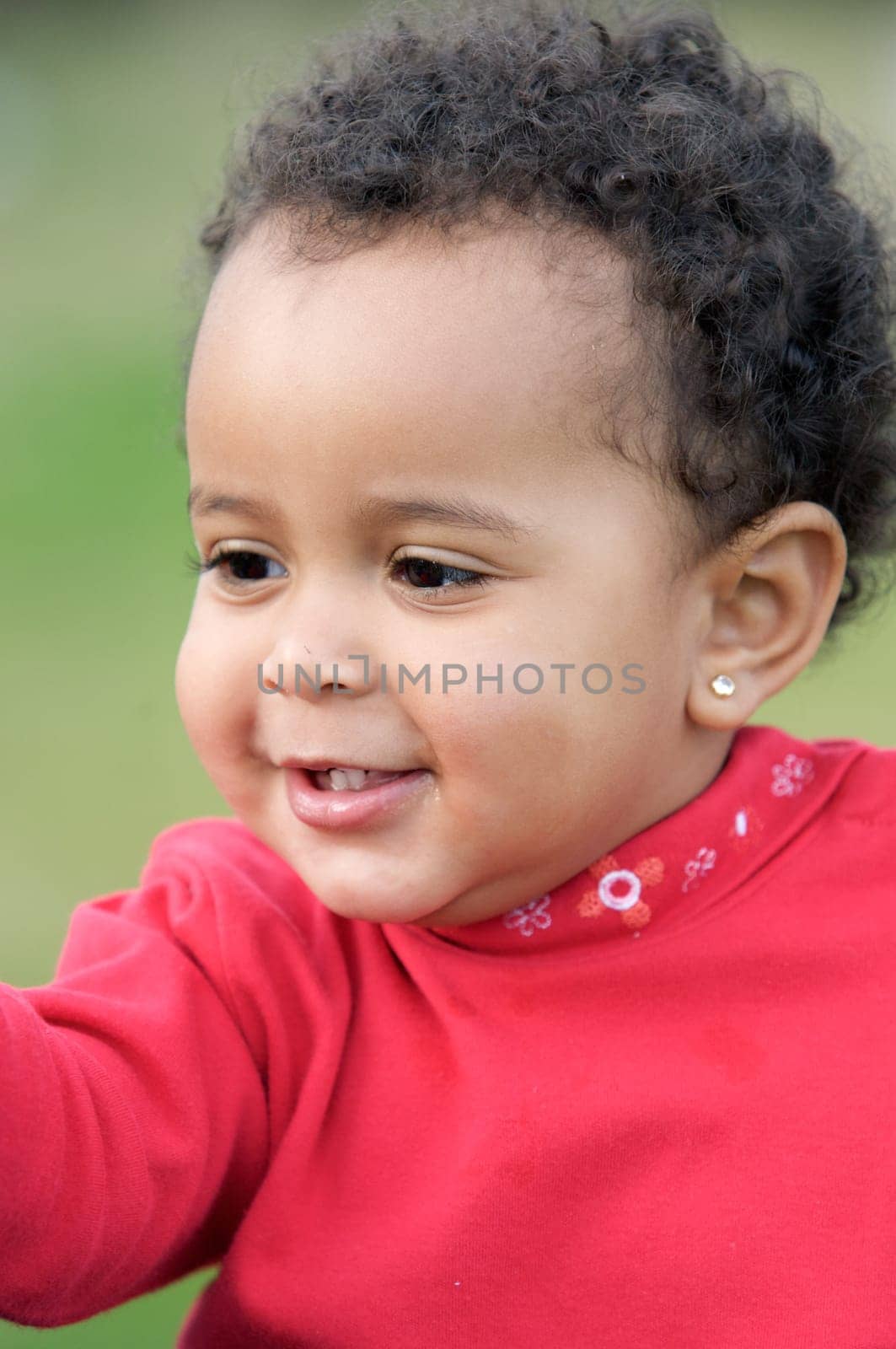 adorable happy baby