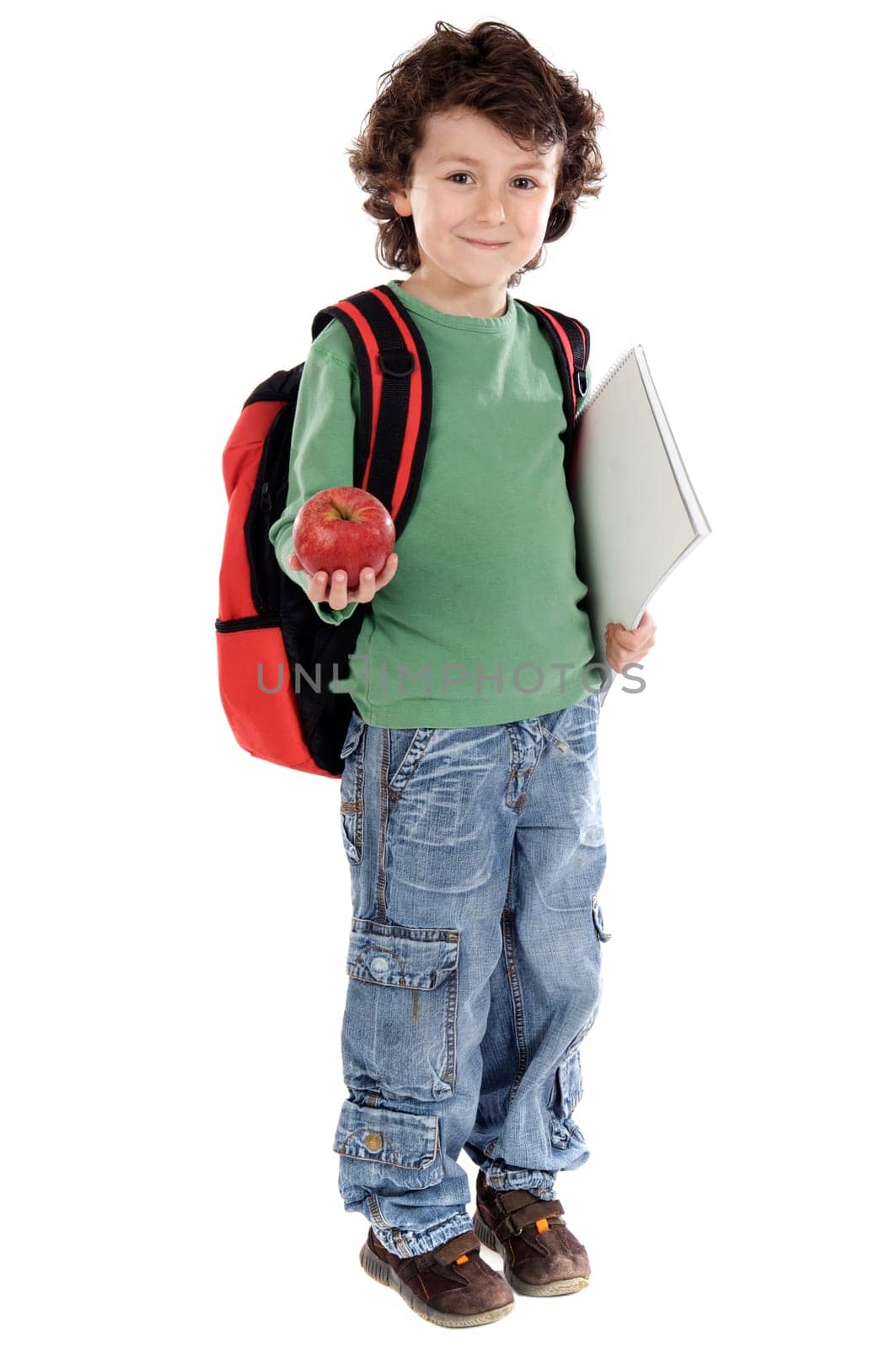 adorable child student