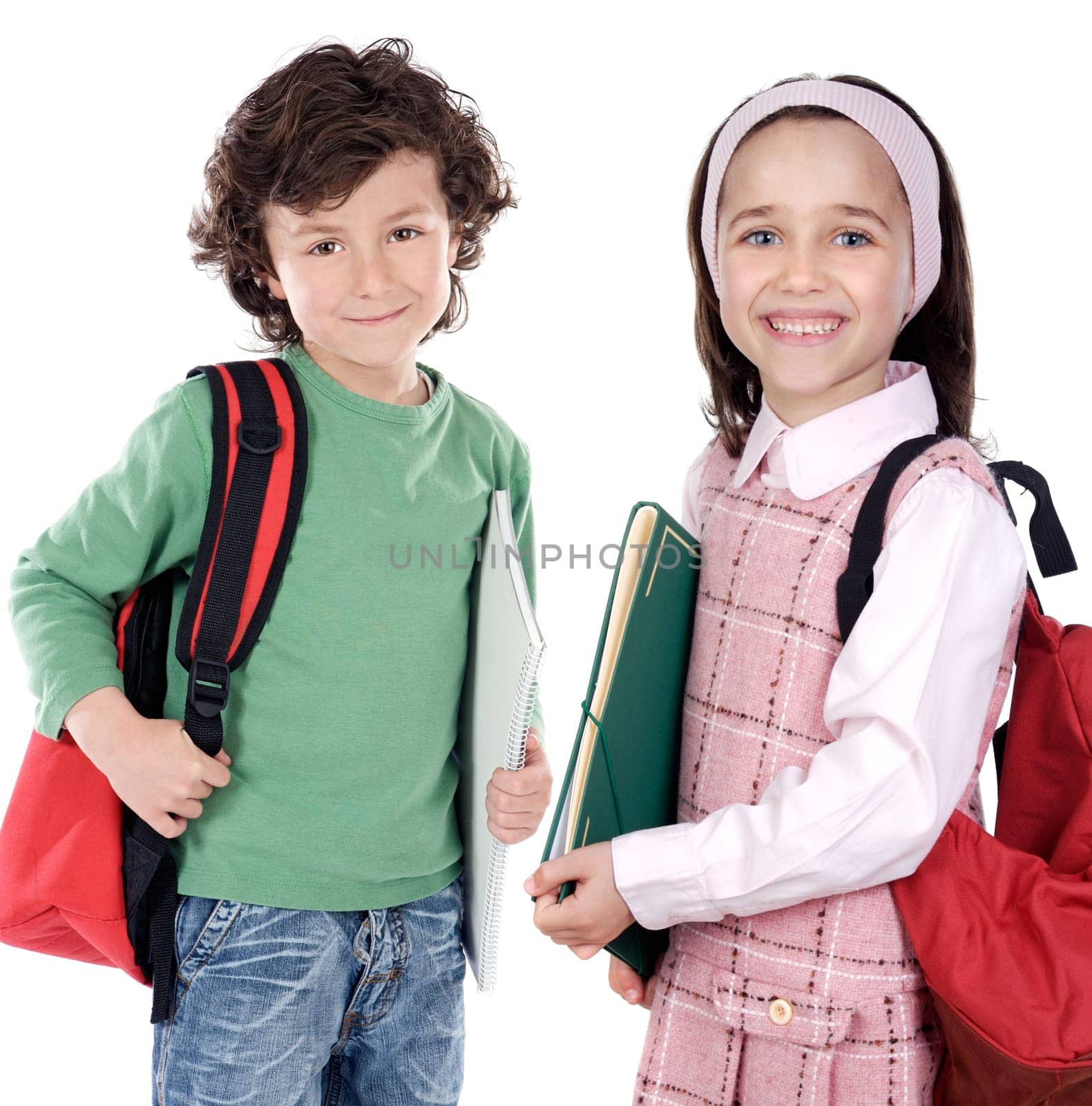 Two childrens students