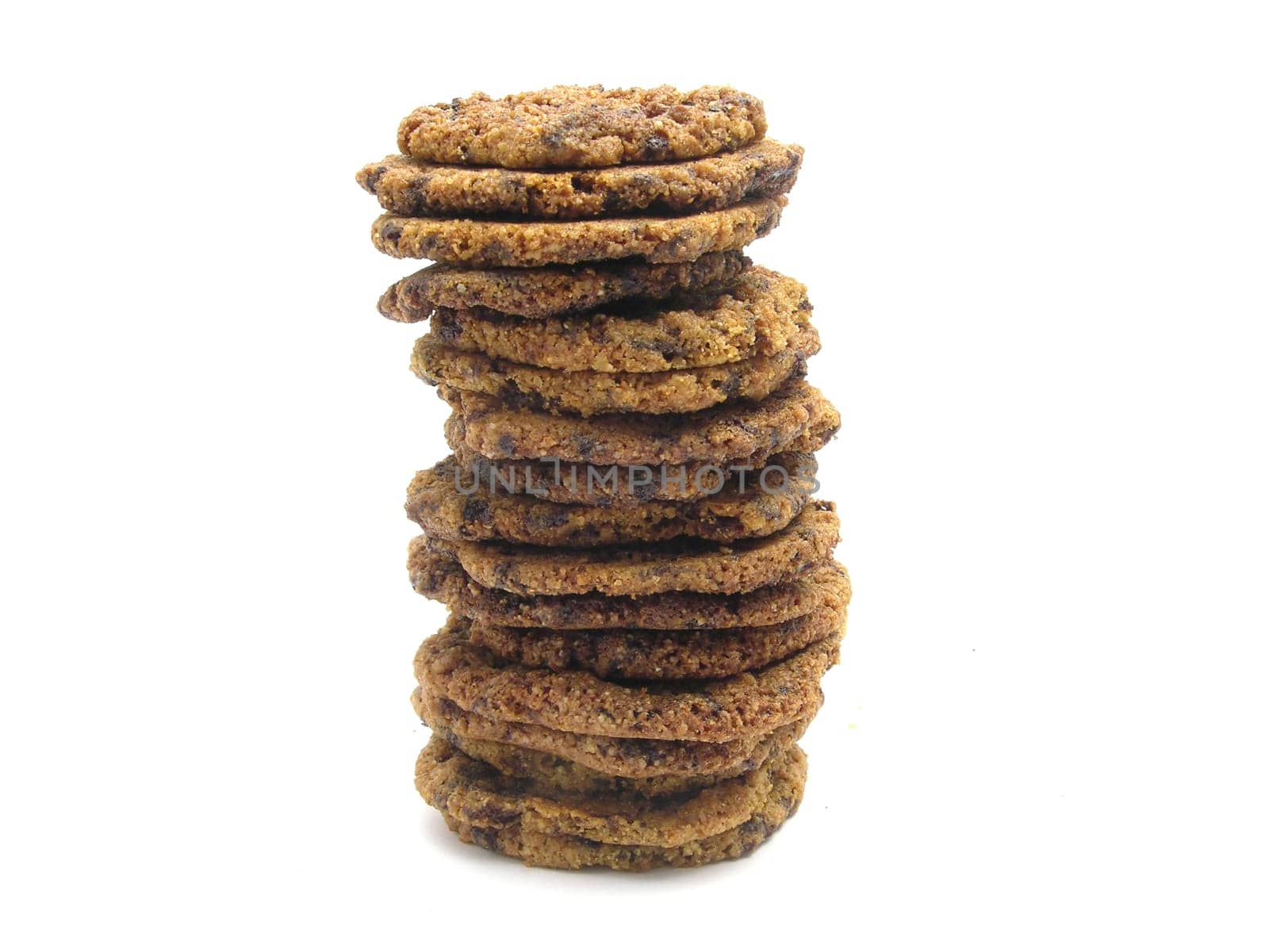 Selfmade orange chocolate-cookies