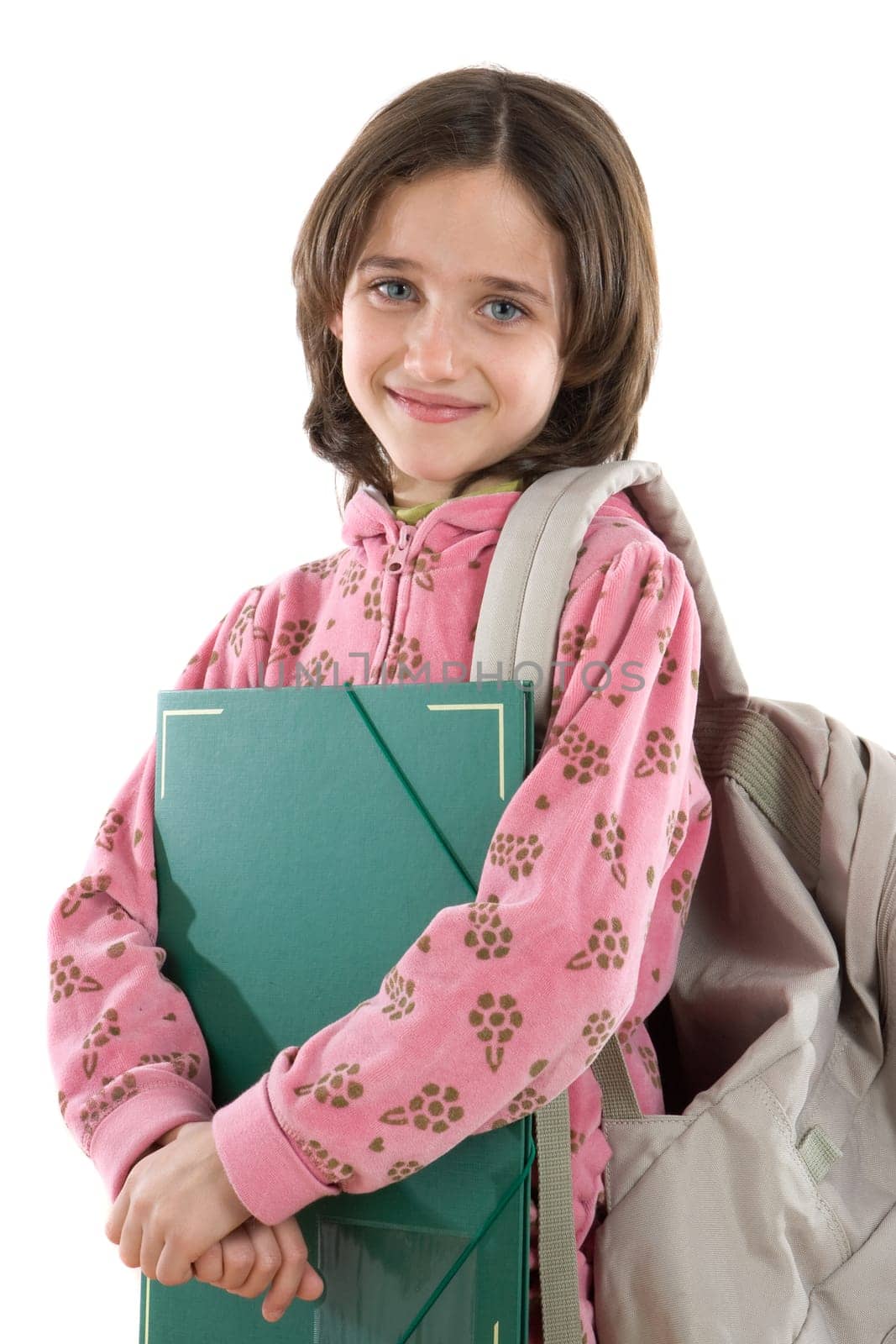 Adorable student girl
