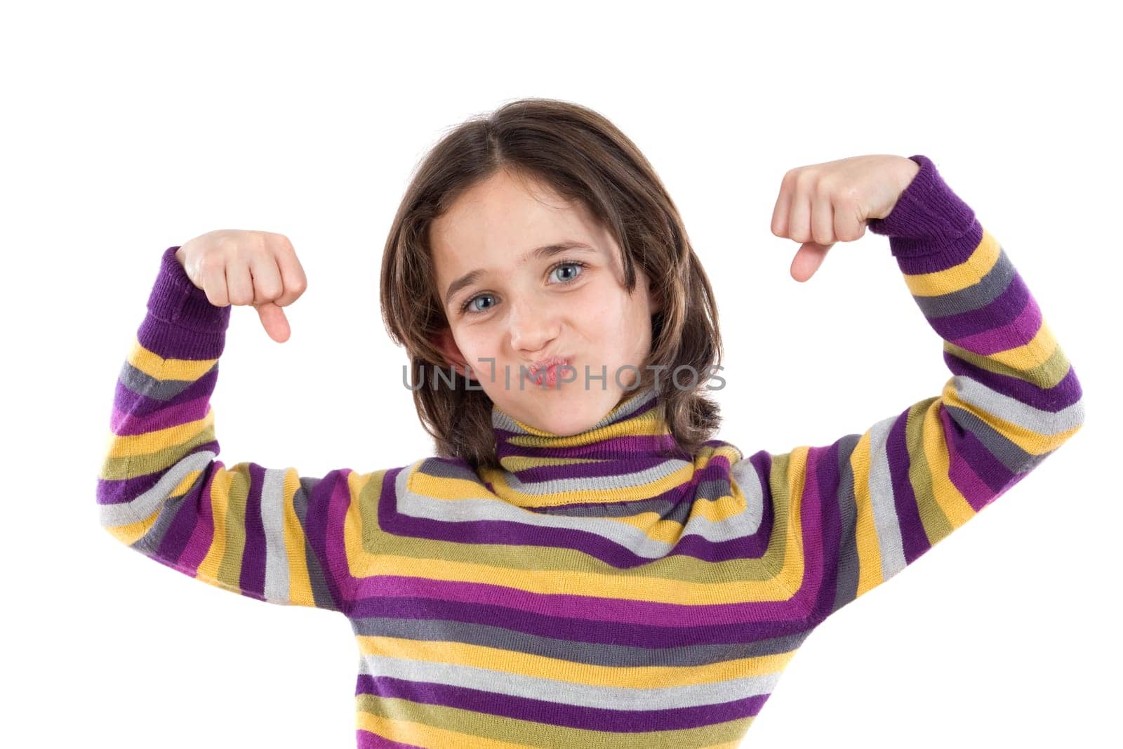 Look how strong I am