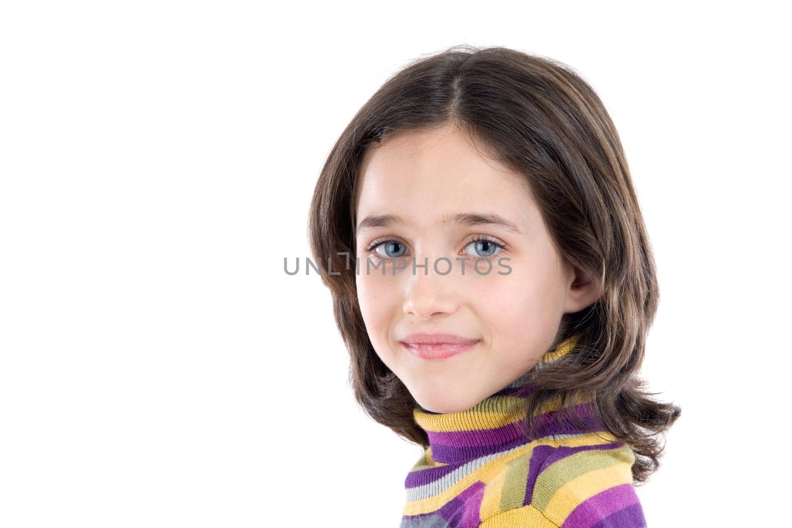 Portrait of adorable girl