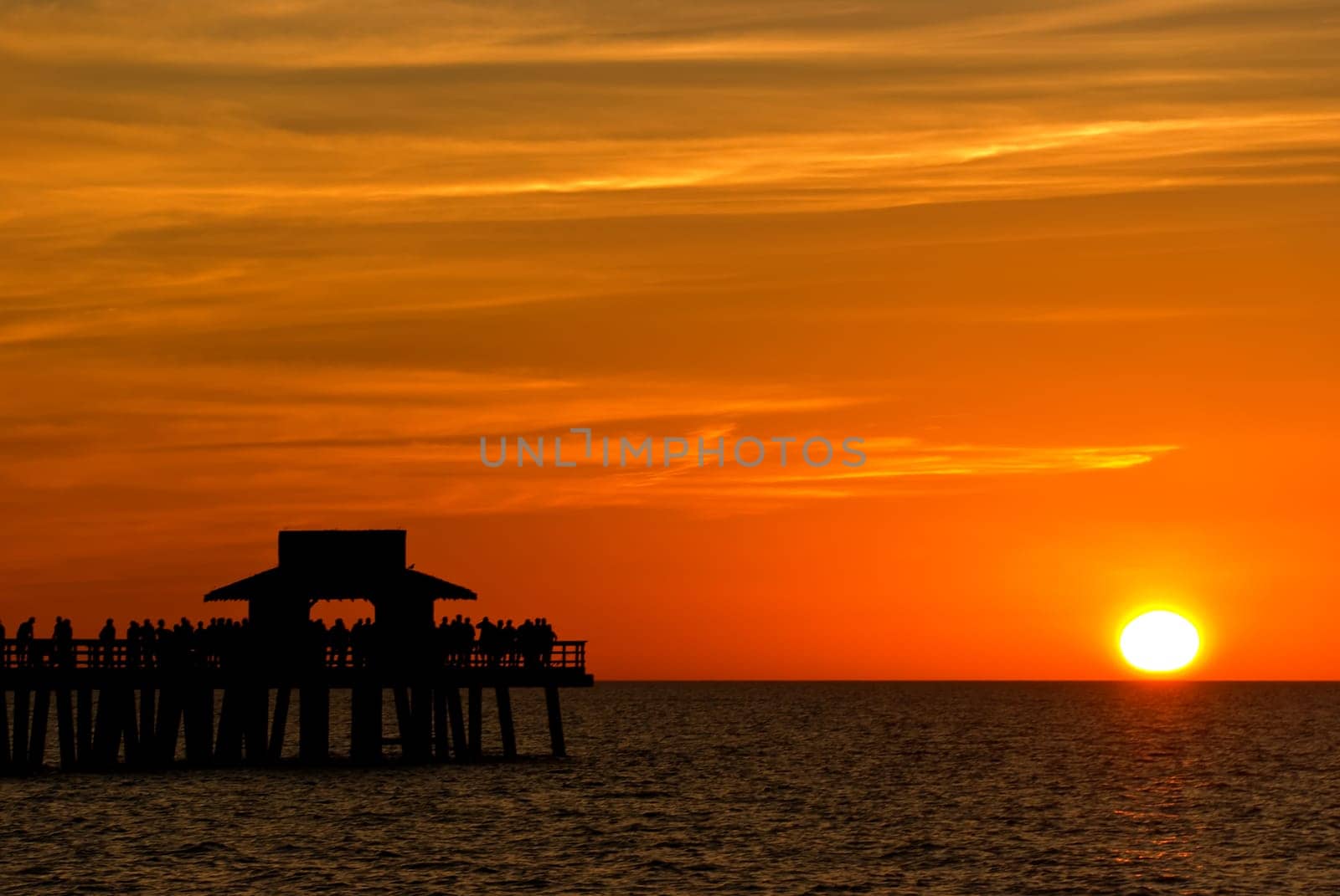 Sunset in Naples,Florida,USA