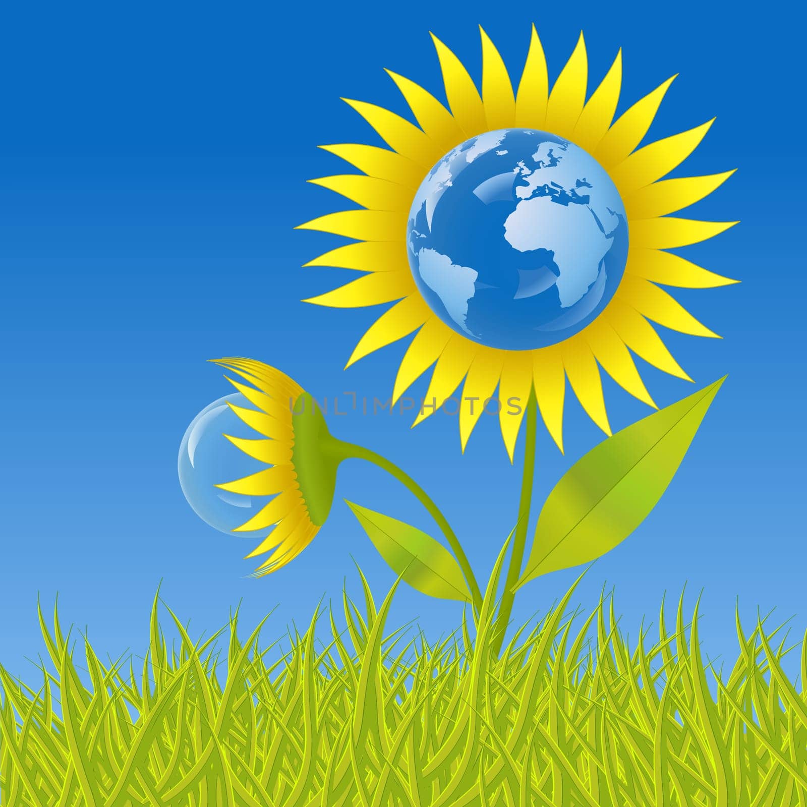 Earth flower