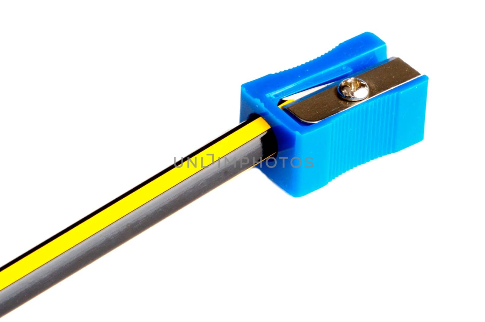 Pencil with sharpener