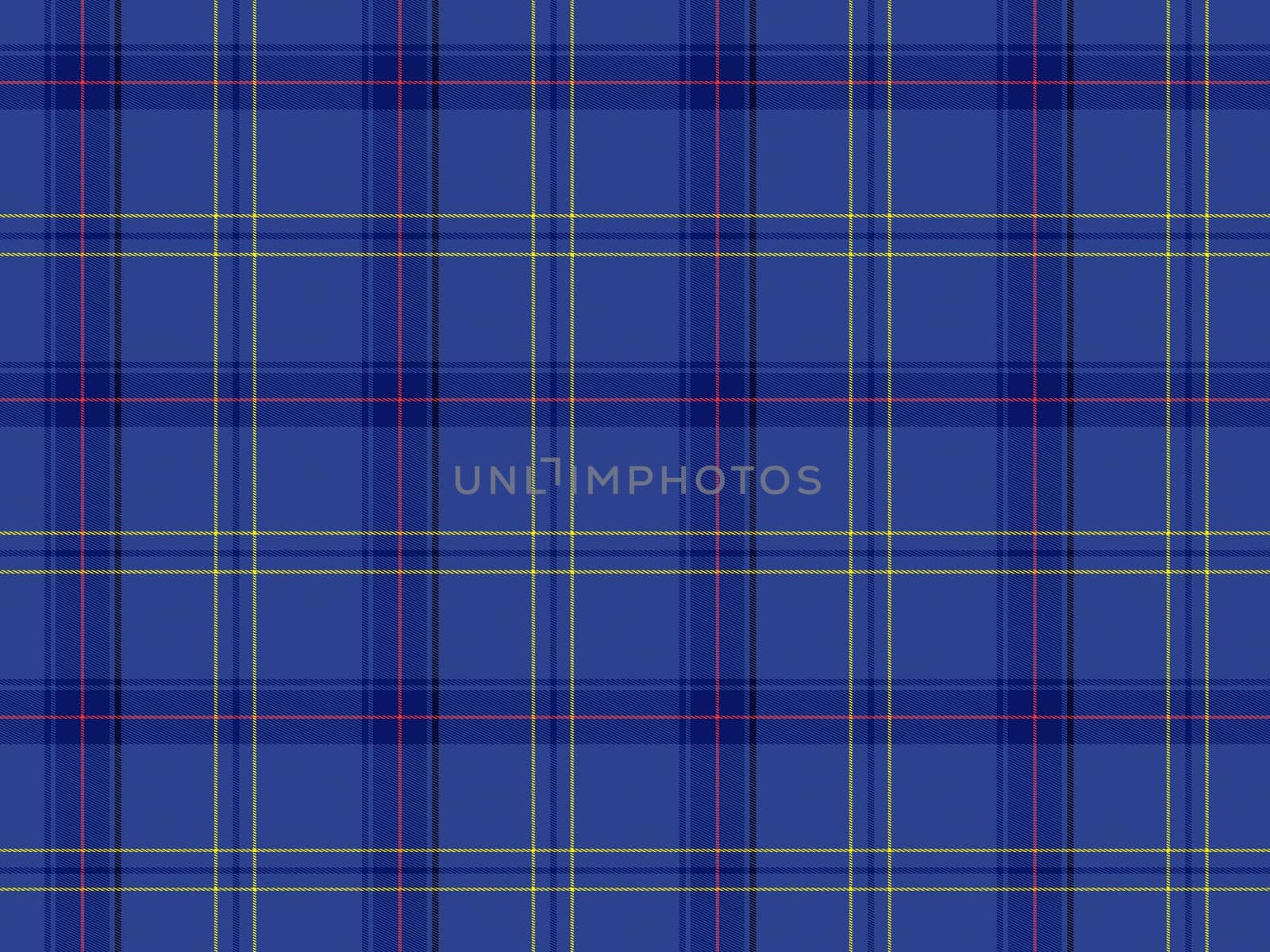 Blue Scottish tartan