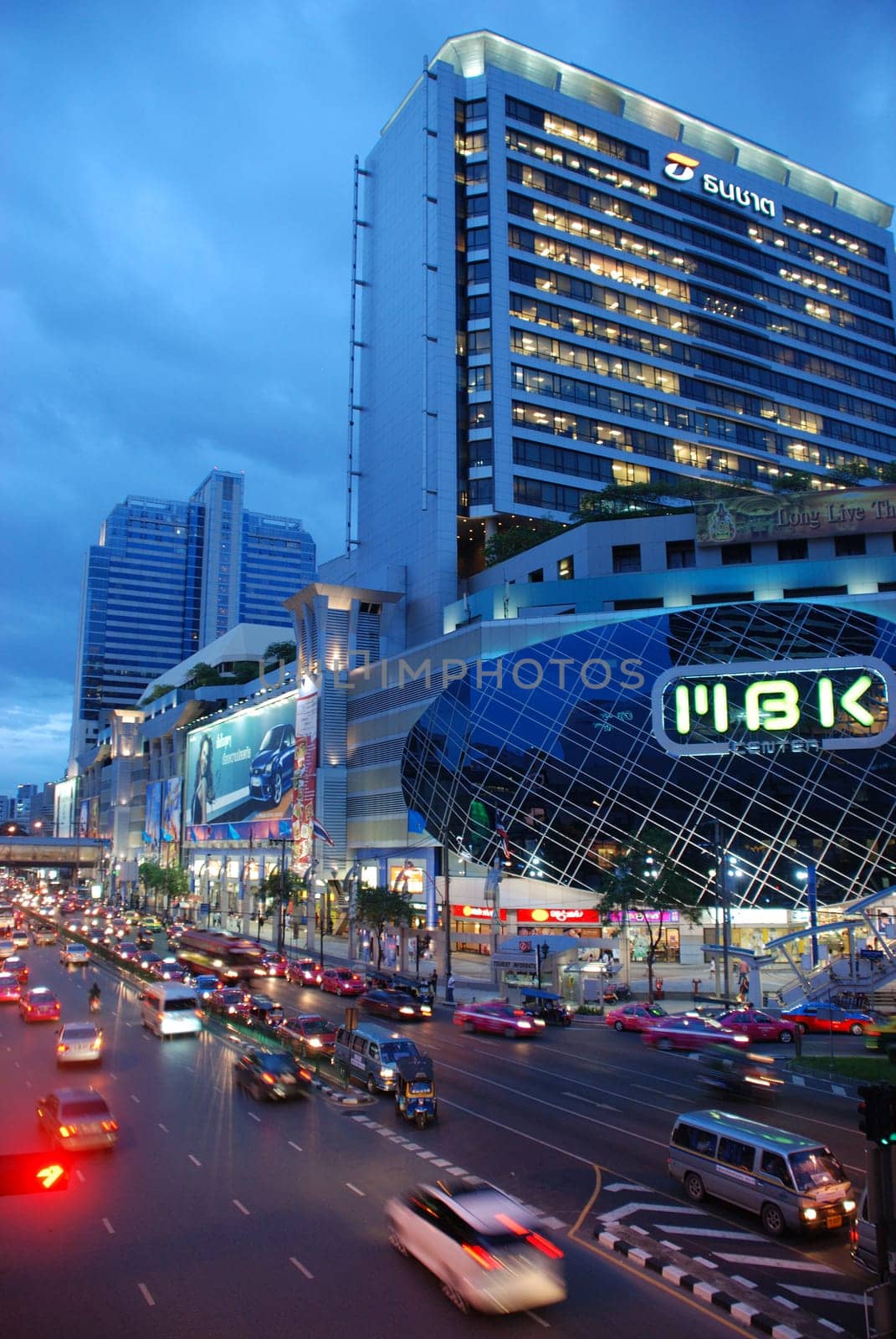 One night in Bangkok Centrum MBK