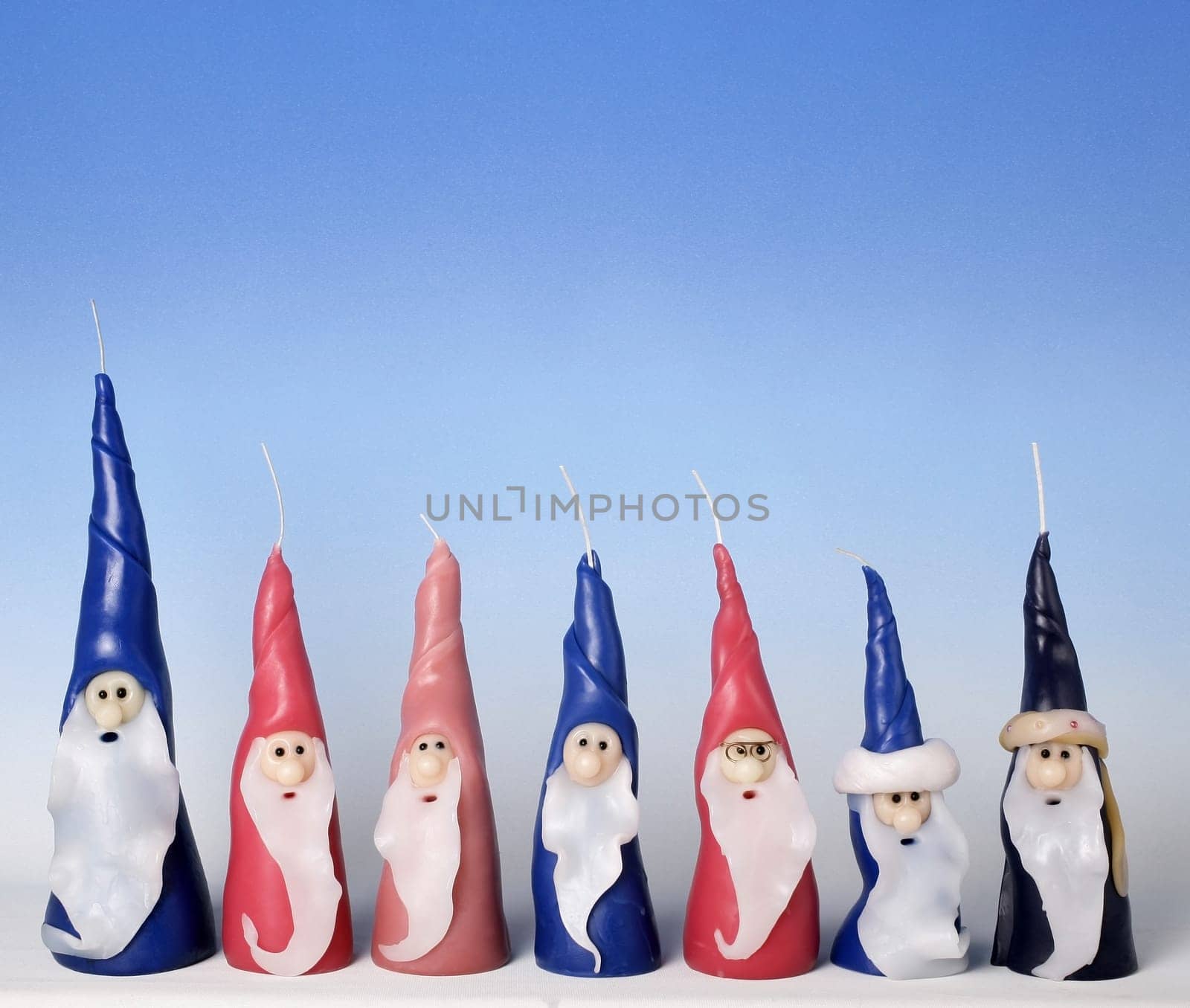 Santa Clause candles