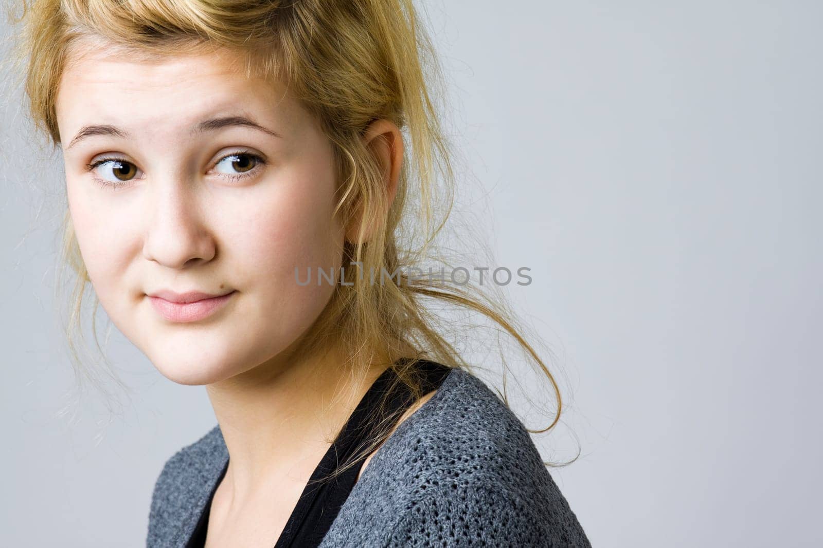 teenage girl portrait
