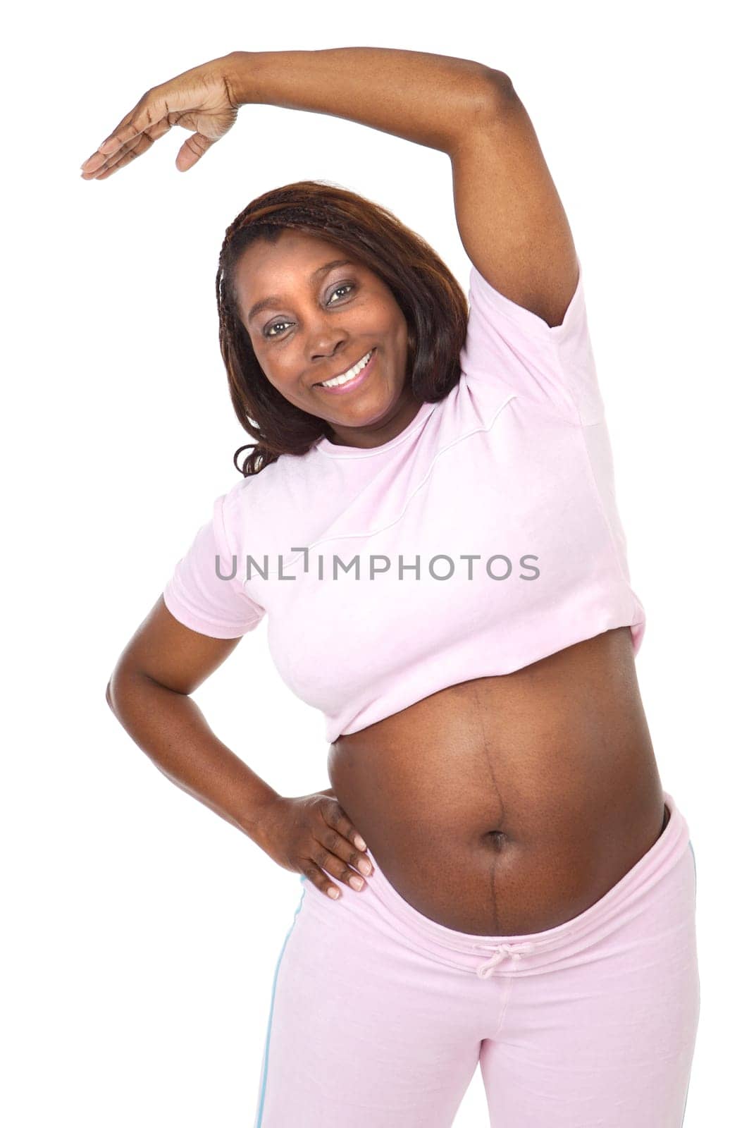 Attractive pregnant woman