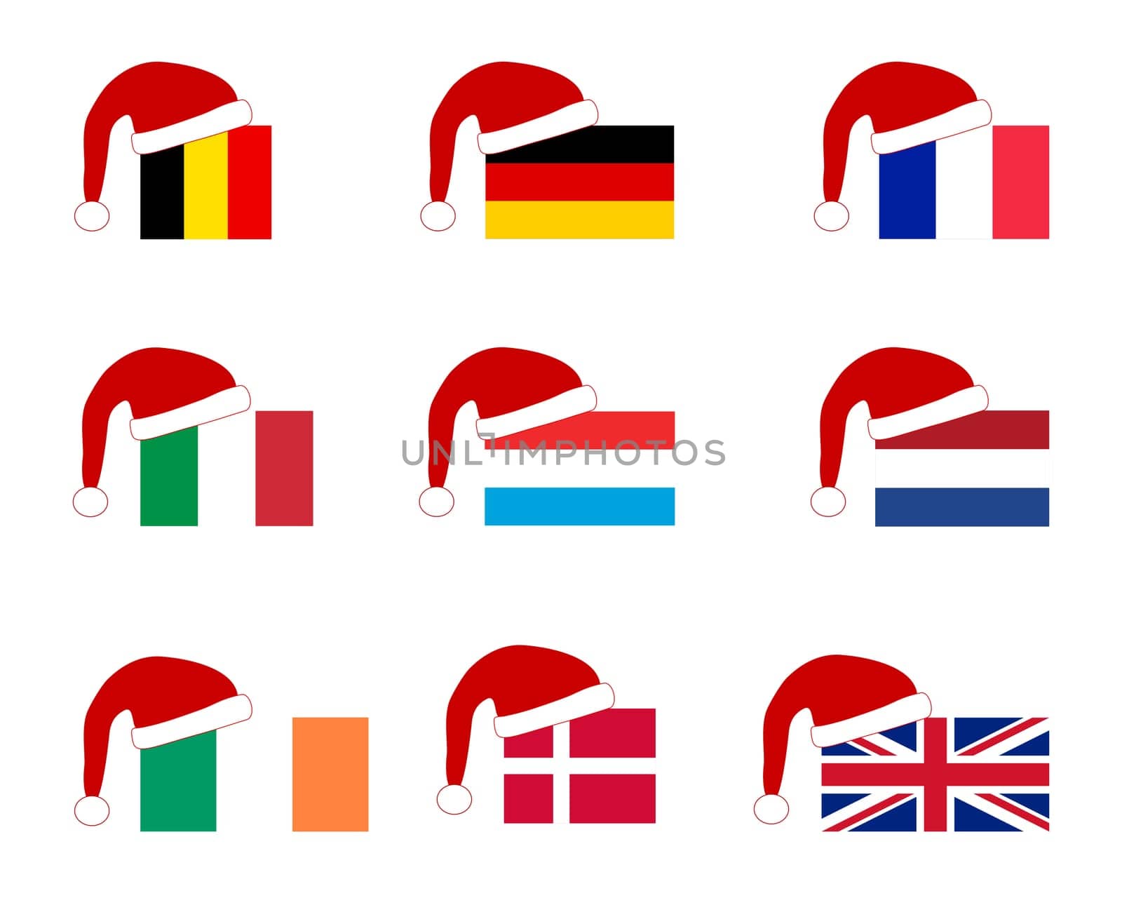 Christmas Flags EU
