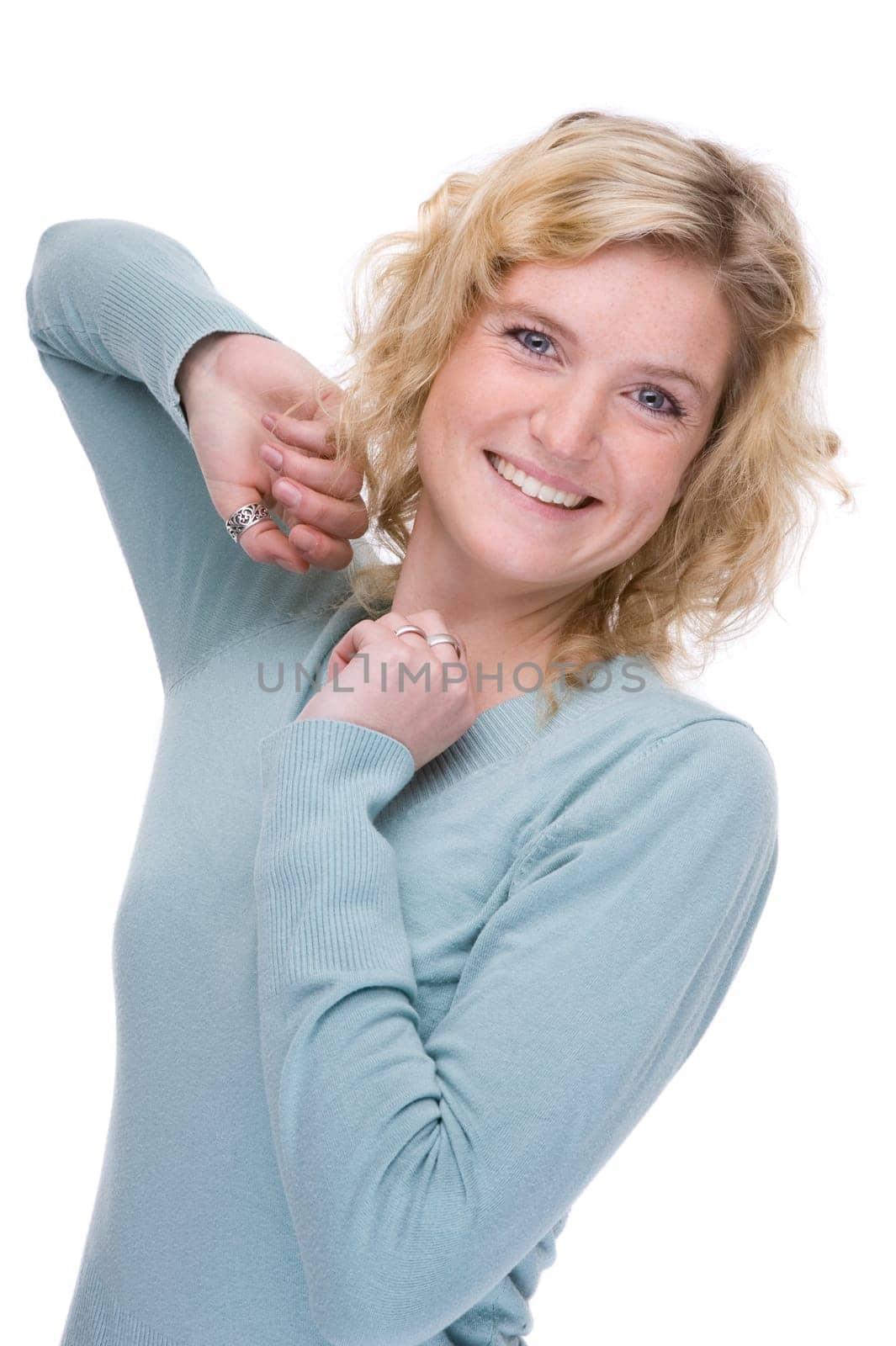Happy young woman