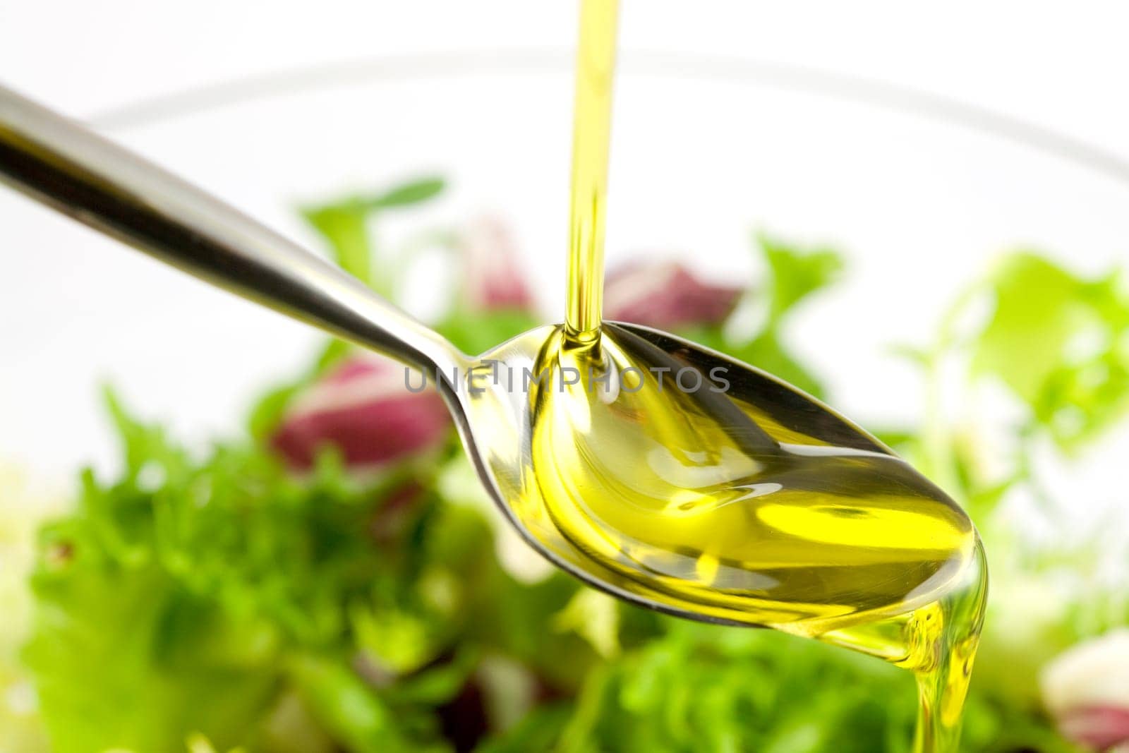 Pouring oil